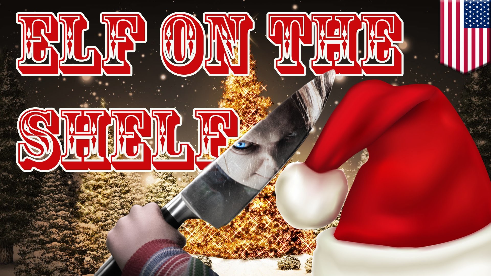 1920x1080 Christmas Elf on the Shelf is moving! Hide your kids, hide your wife! -  YouTube
