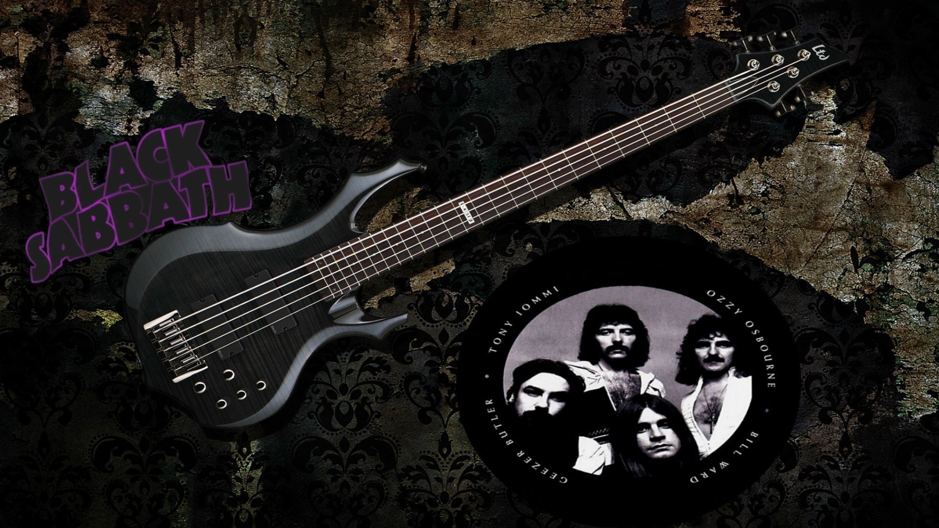 1920x1080 Music - Black Sabbath Heavy Metal Wallpaper