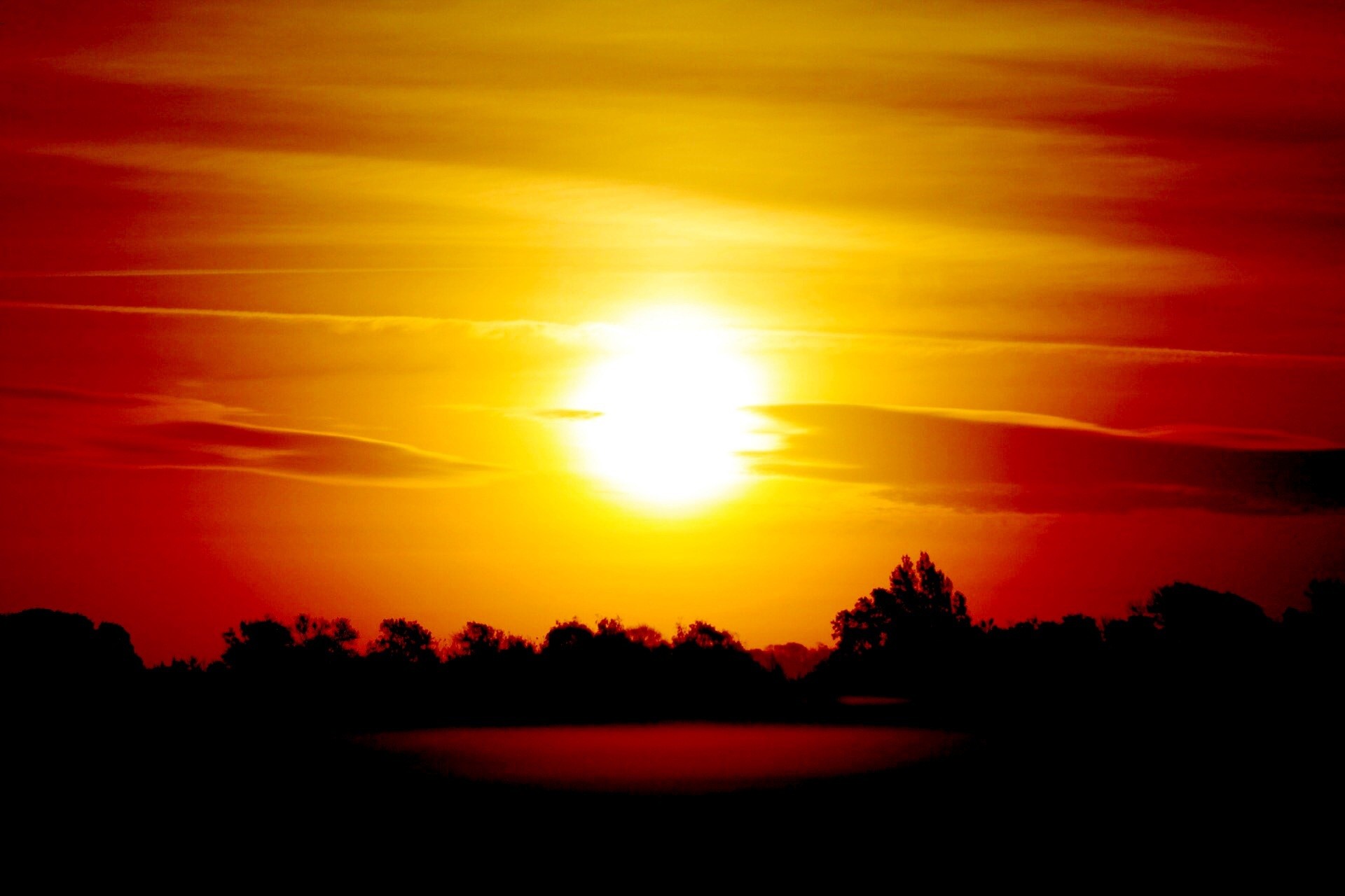 1920x1280 horizon cloud sky sun sunrise sunset sunlight morning dawn atmosphere  summer dusk evening scenic background beautiful