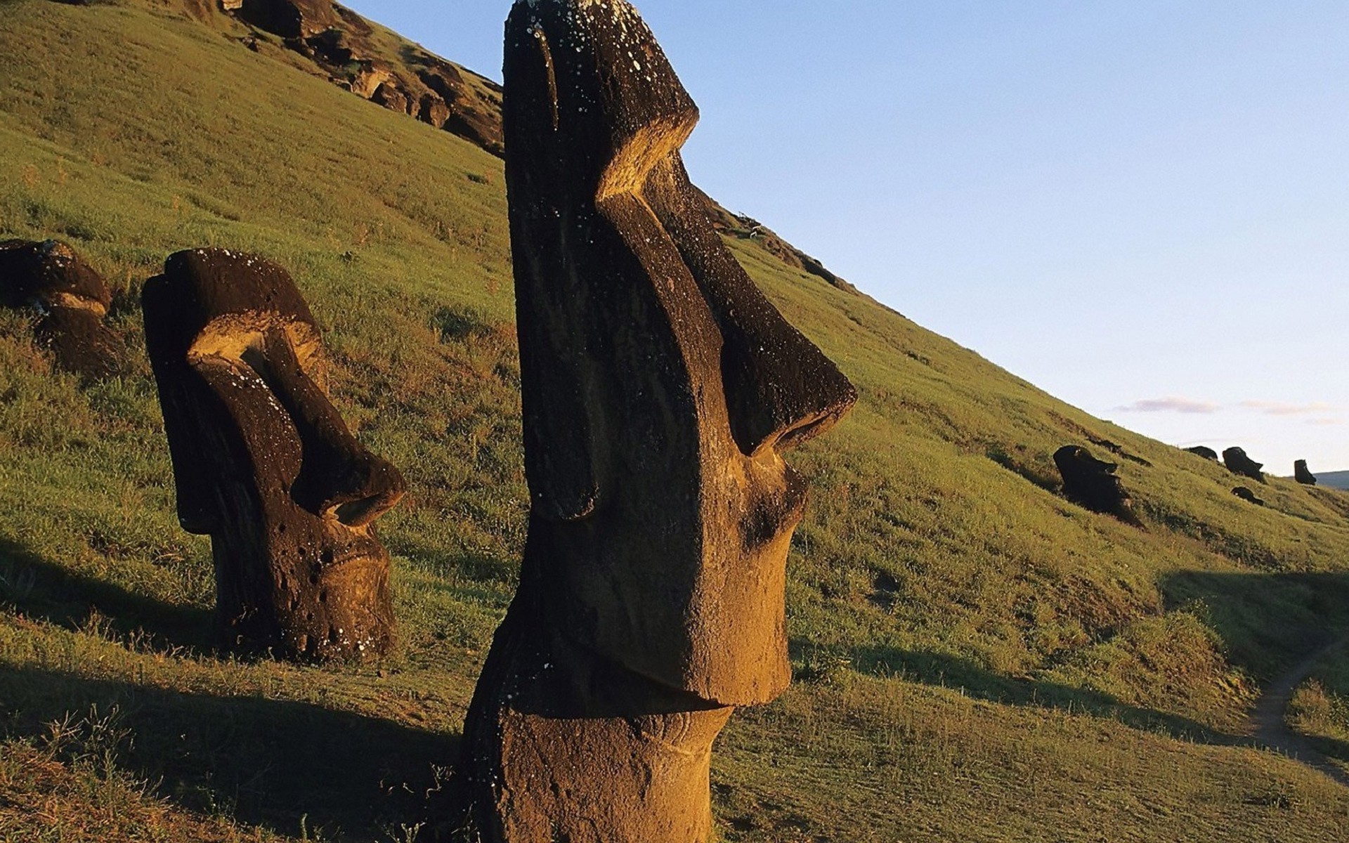 1920x1200 Moai, Easter Island, Statue Wallpapers HD / Desktop and Mobile Backgrounds