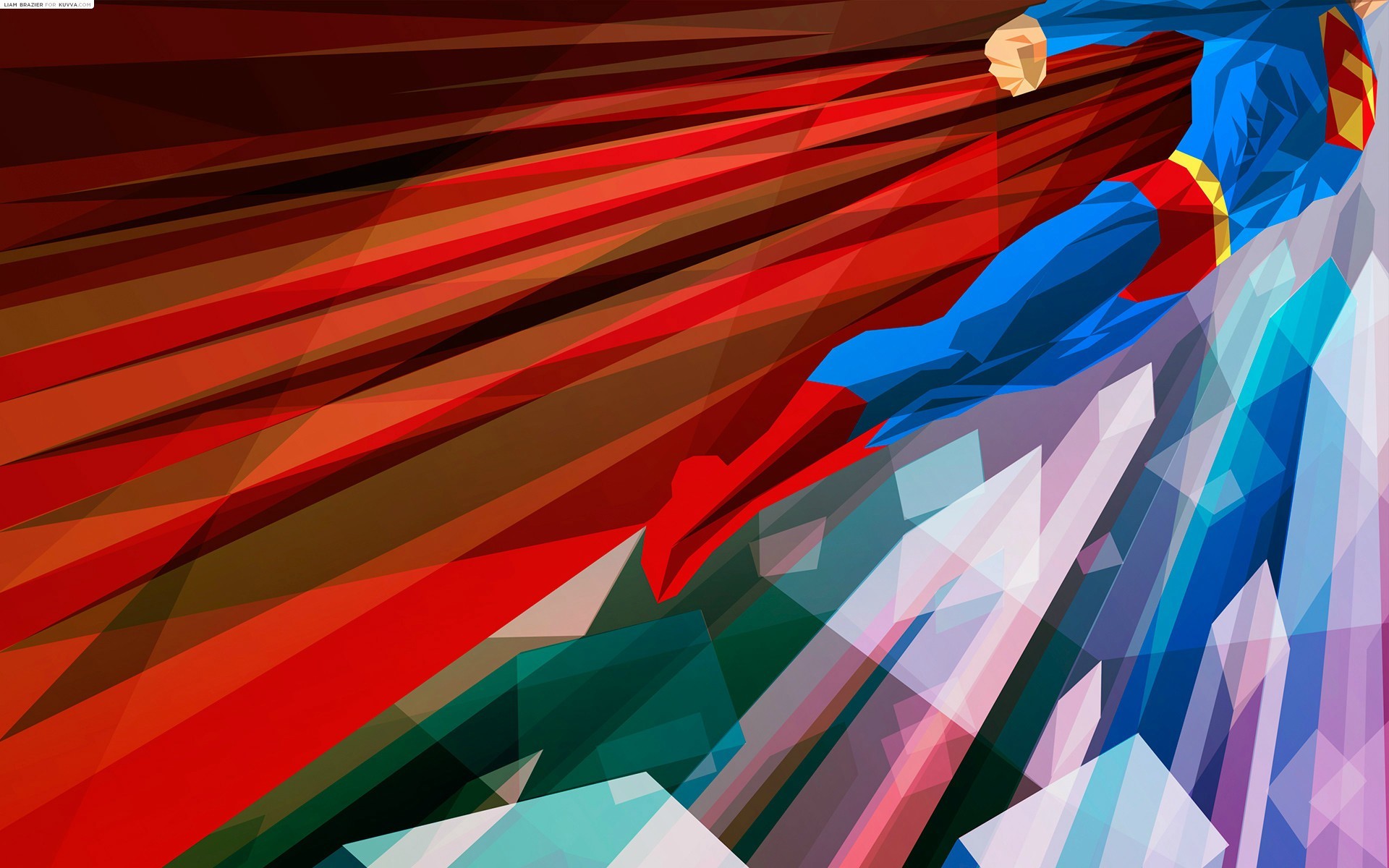 1920x1200 Abstract Superman [] ...