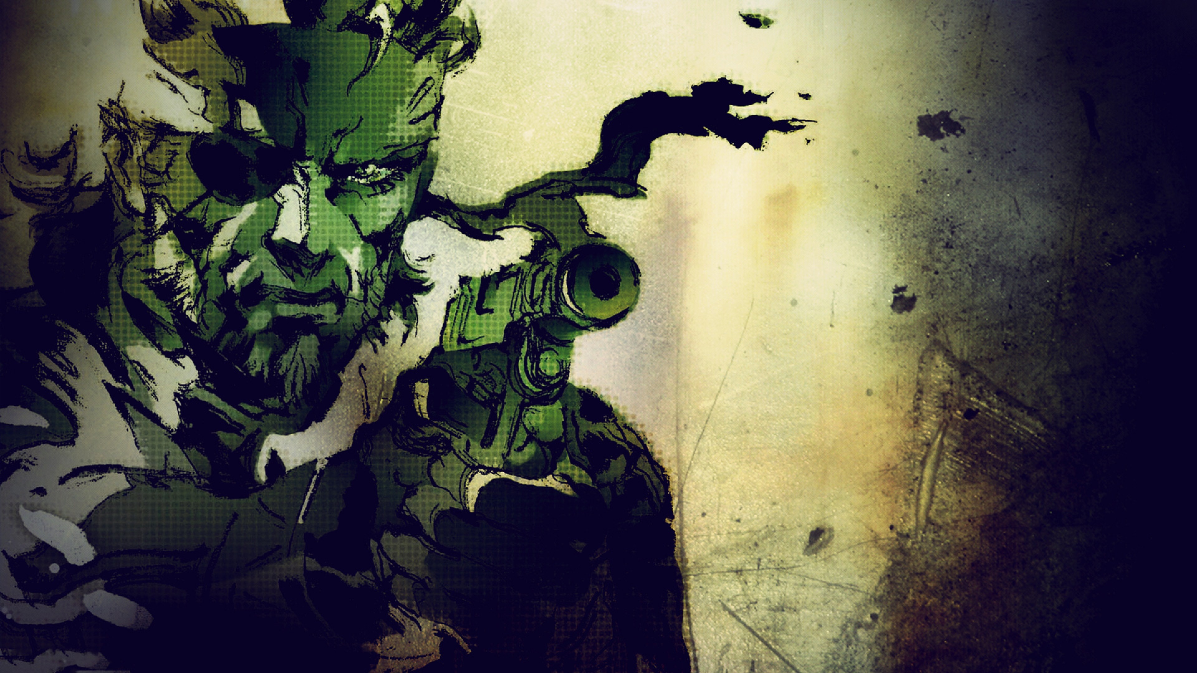 3840x2160 Preview wallpaper metal gear solid, stealth-action, sony playstation, pc  