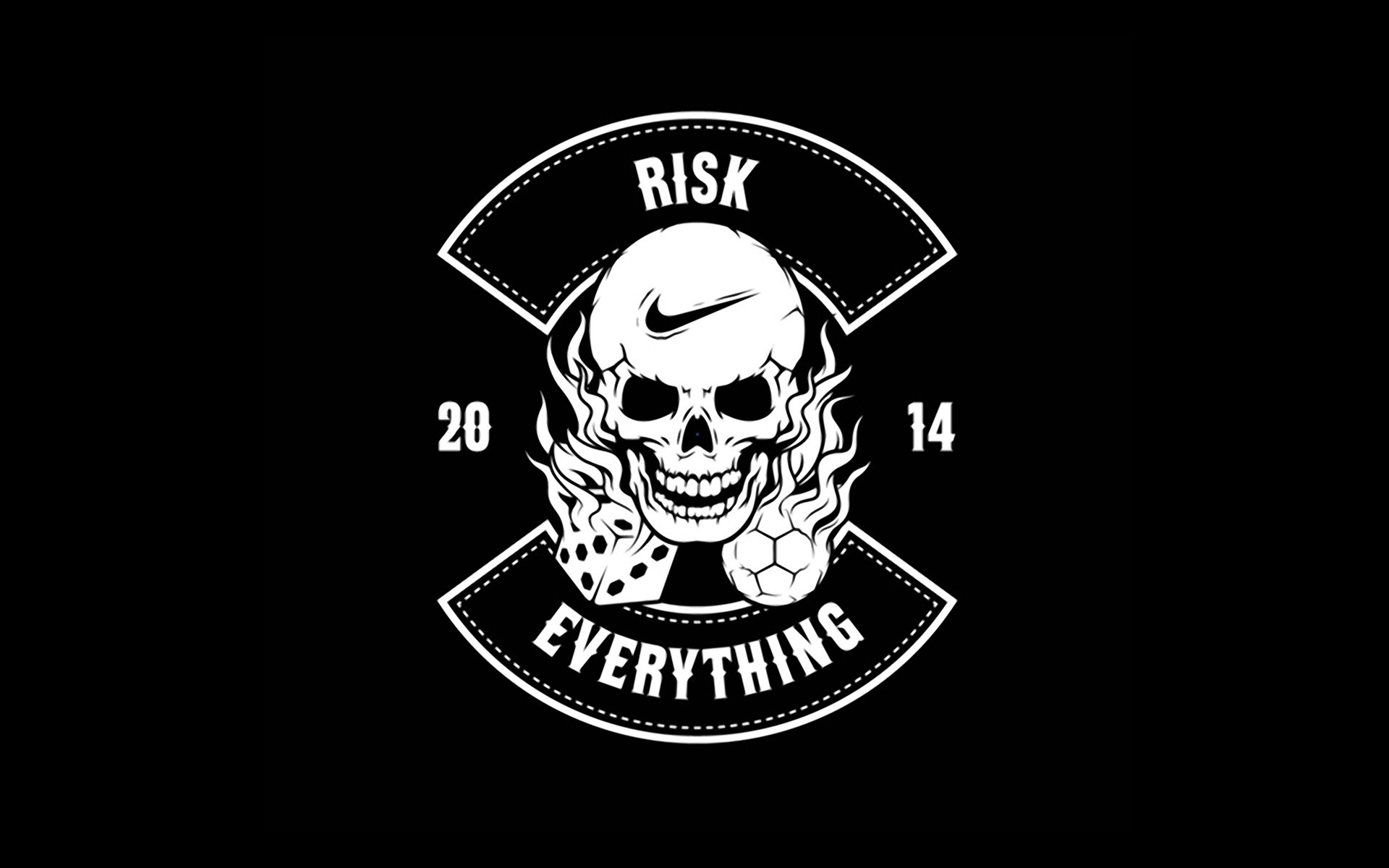 1920x1200  Nike Football Risk Everything Logo 2014 HD Wallpapers