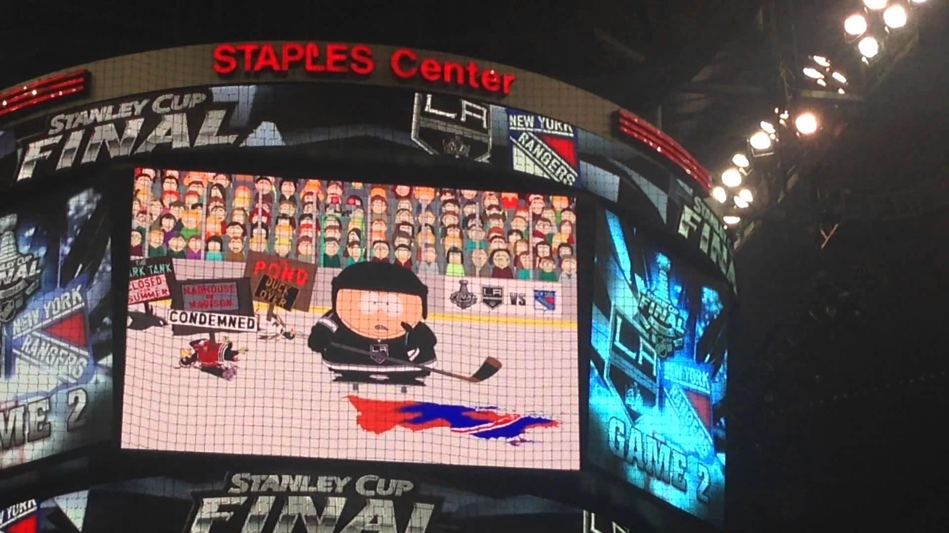 1920x1080 Cartman Los Angeles Kings- Stanley Cup Finals vs the New York Rangers- Game  2- 6/7/14 - YouTube