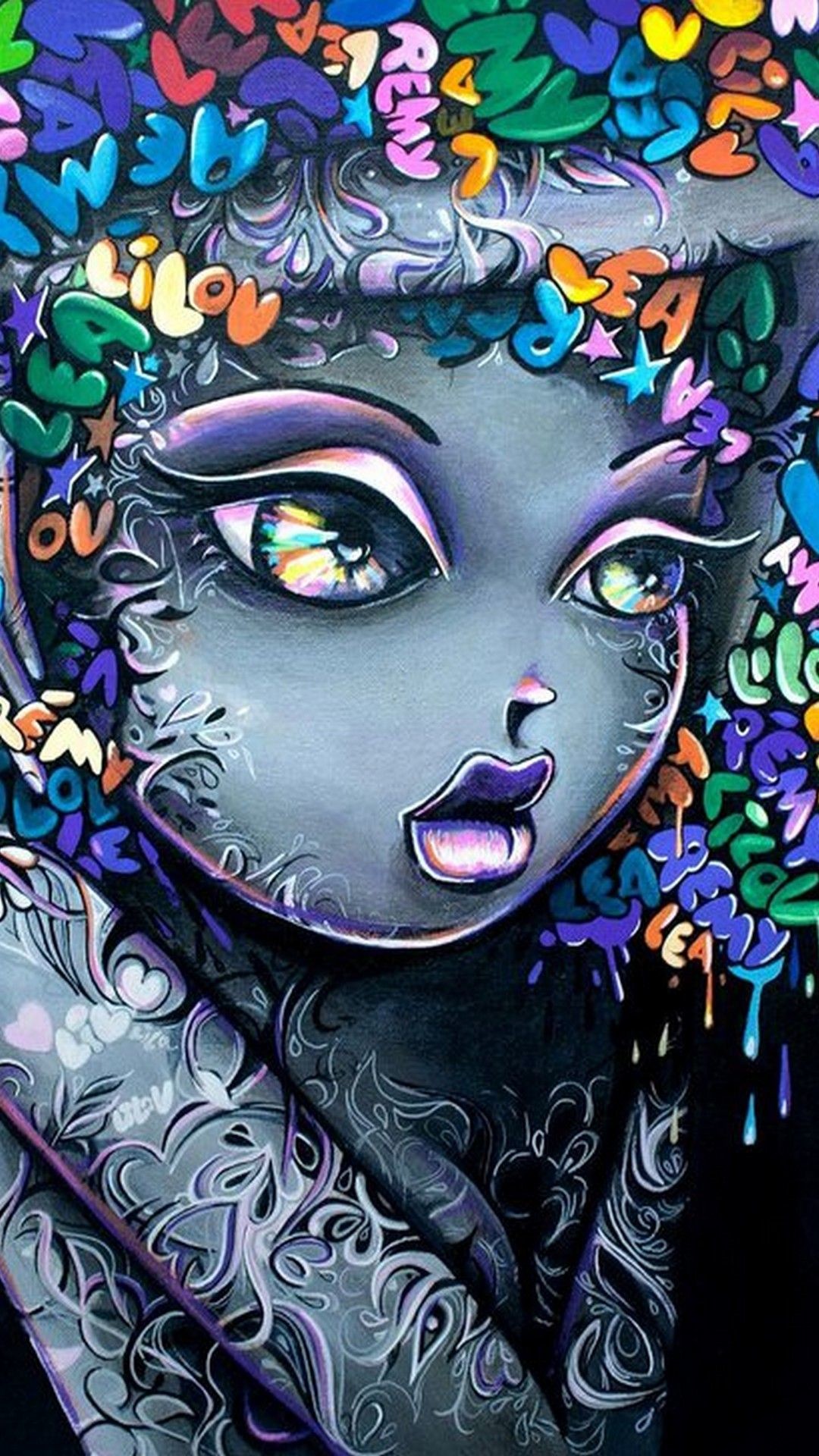 1080x1920 Graffiti Art Backgrounds For Android - Best Android Wallpapers