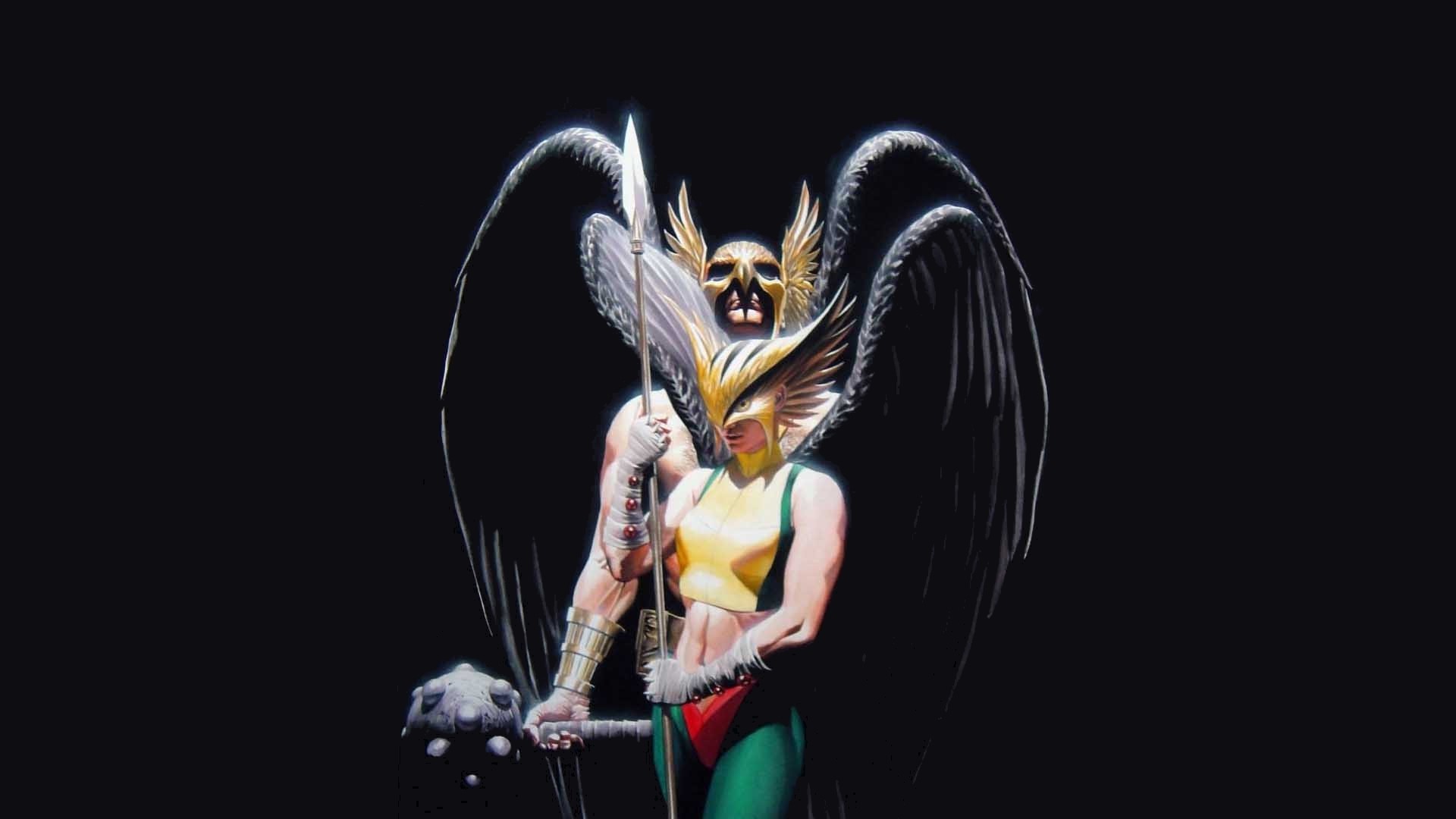1920x1080 Comics Justice Society of America Hawkman Hawkgirl HD Wallpaper - HD  Wallpapers