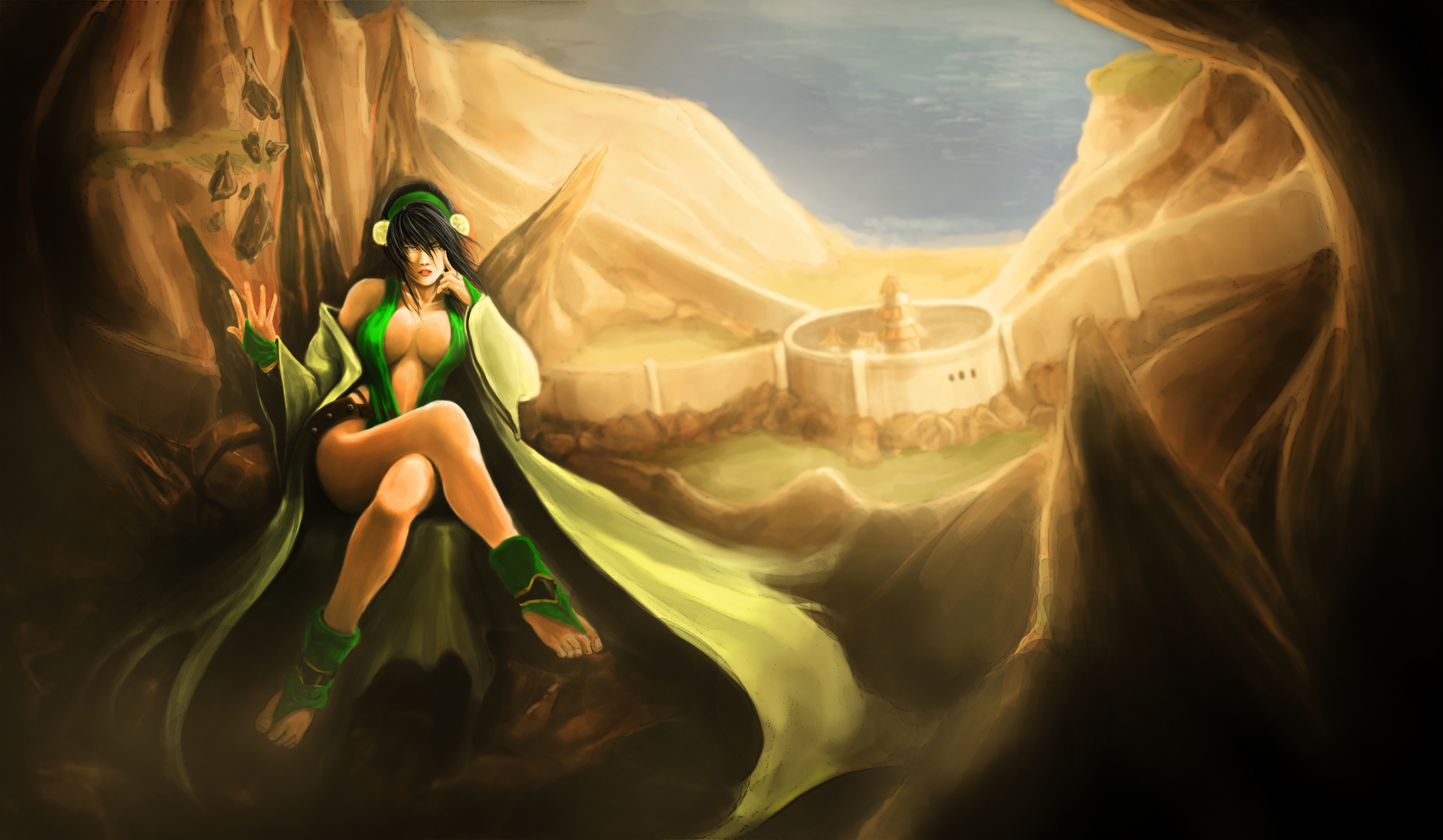 3508x2043 ... Adult Toph Bei Fong IV by RacoonFactory