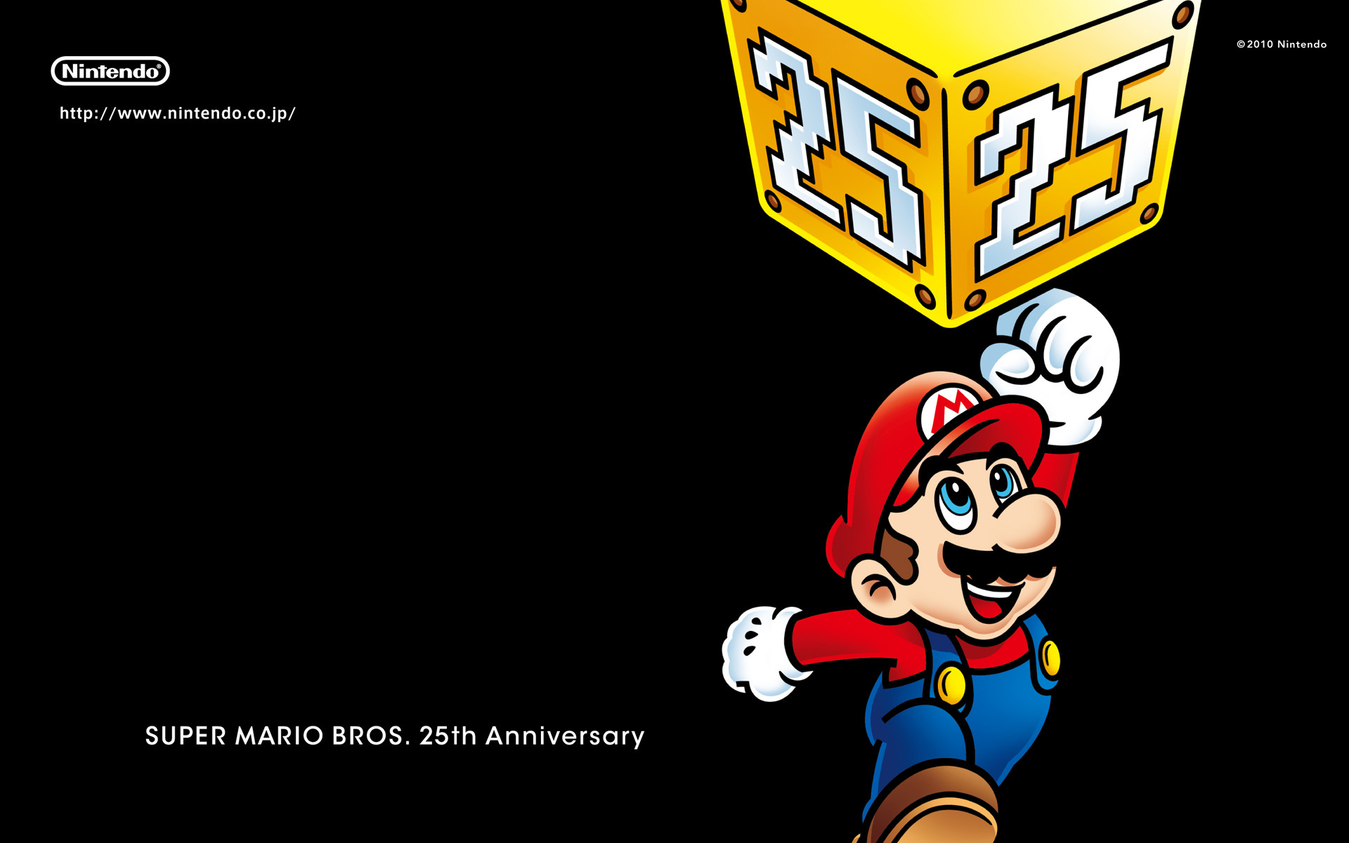 1920x1200 Mario hits 25-Block (JPN) New