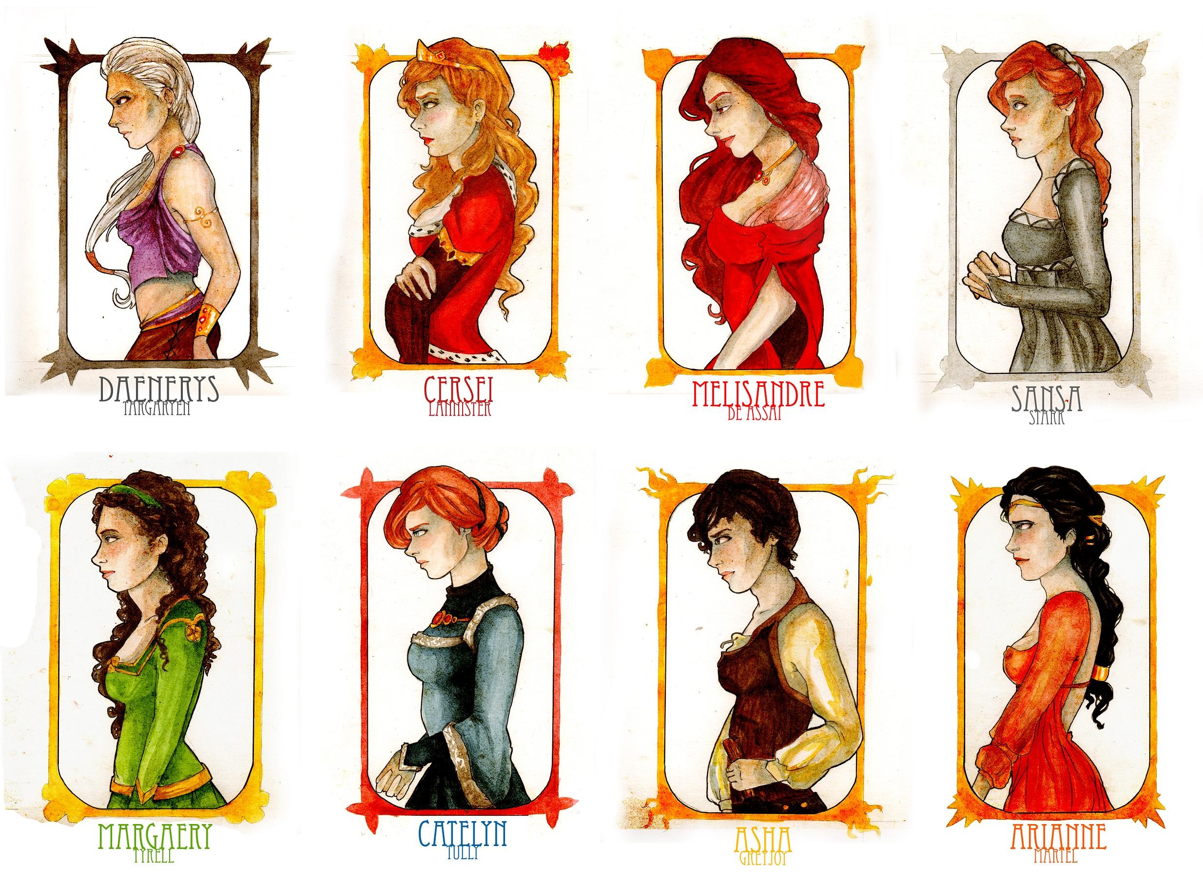 2468x1817 Game of Thrones A Song of Fire and Ice Ladies