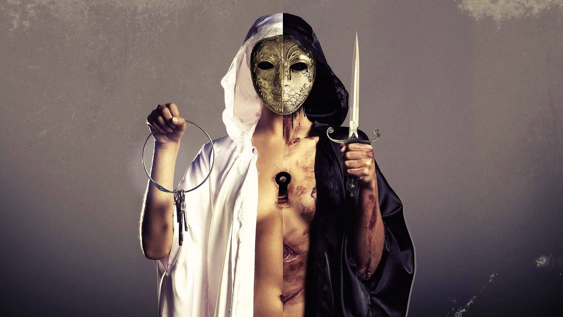 1920x1080 Bring Me The Horizon, Rock Music, Mask, Knife, Rock Bands Wallpapers HD /  Desktop and Mobile Backgrounds