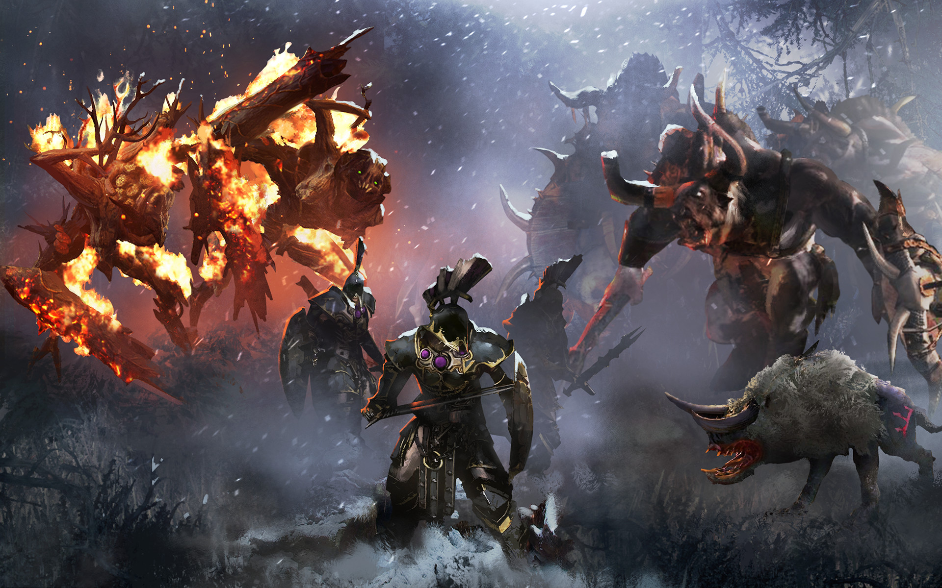 1920x1200 Video Game - Total War: Warhammer Fantasy Norsca (Total War: Warhammer)  Regiments