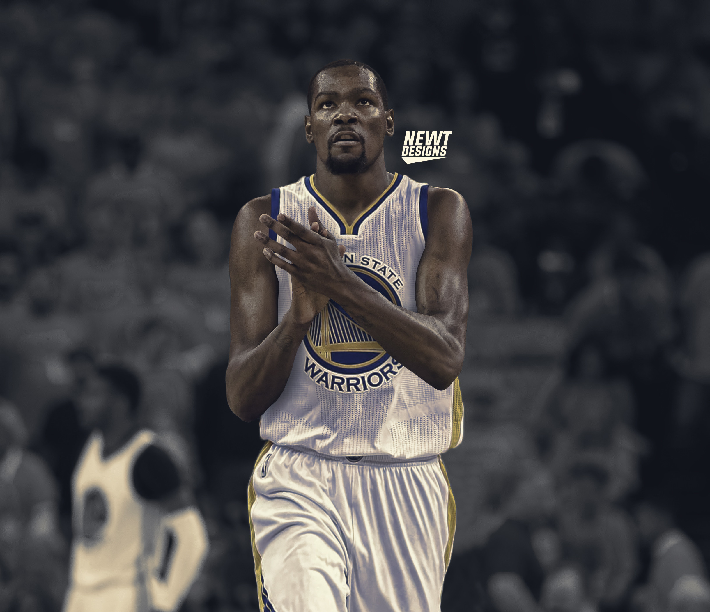 2439x2103 Kevin Durant Jersey Swap - Golden State Warriors by NewtDesigns on .