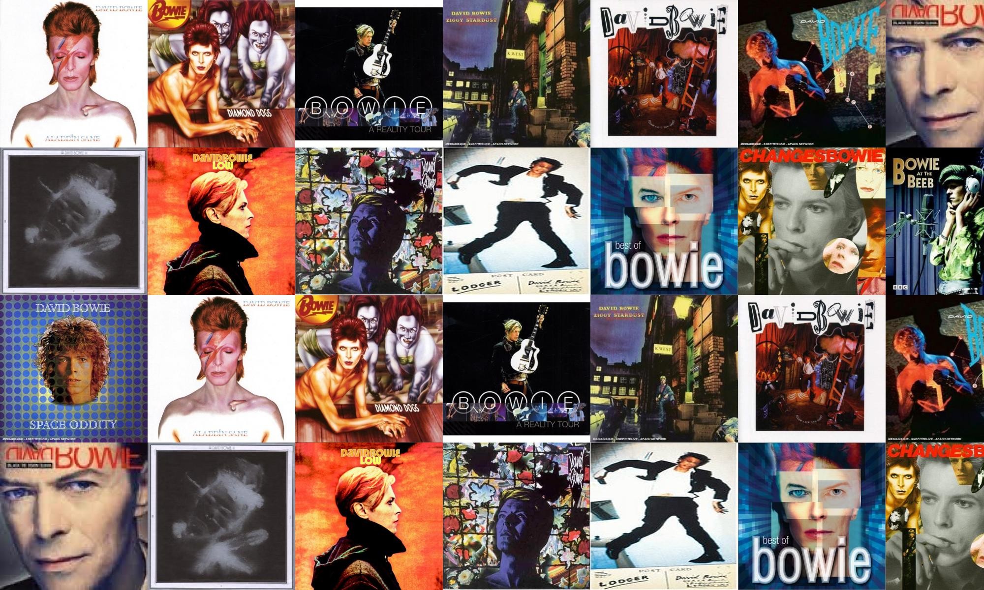 2000x1200 David Bowie Aladdin Sane Diamond Dogs Reality Cd Wallpaper Â« Tiled Desktop  Wallpaper