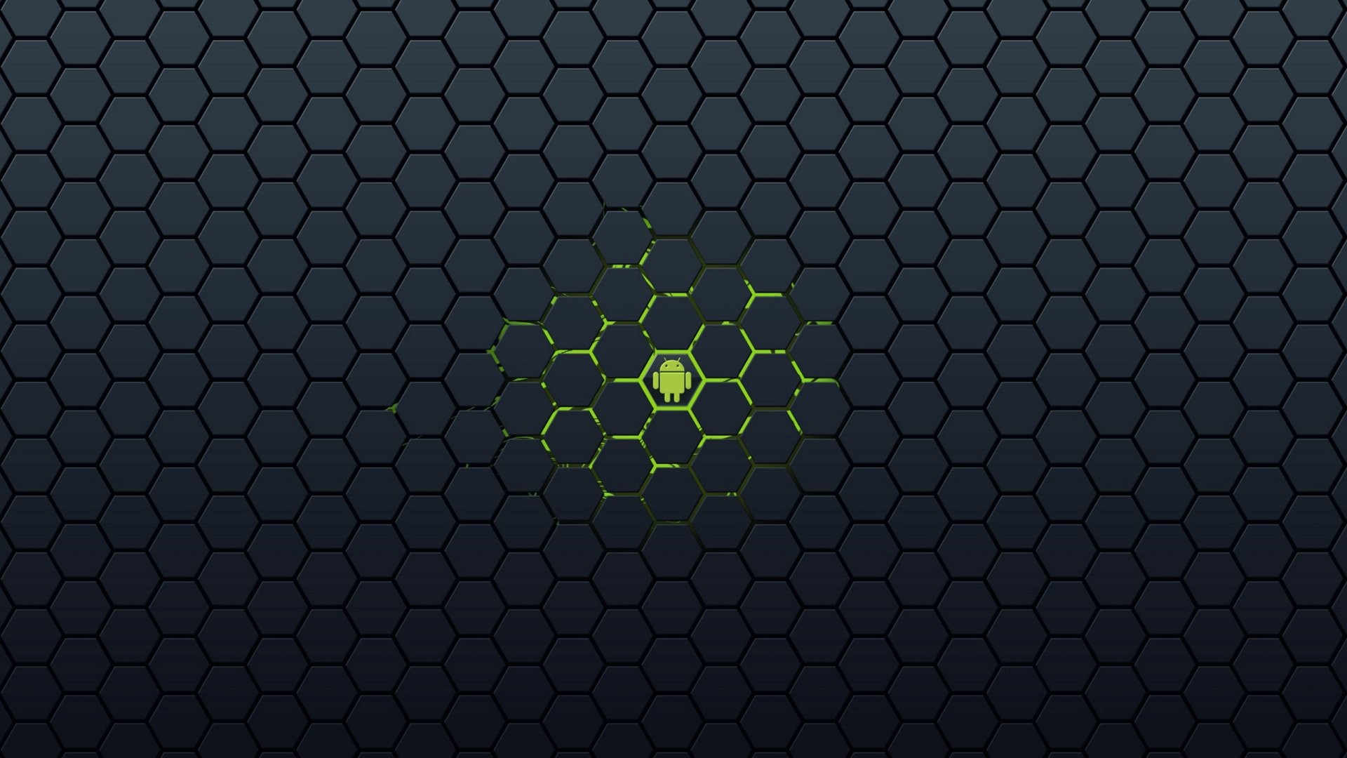 1920x1080 Wallpaper hexagonal android