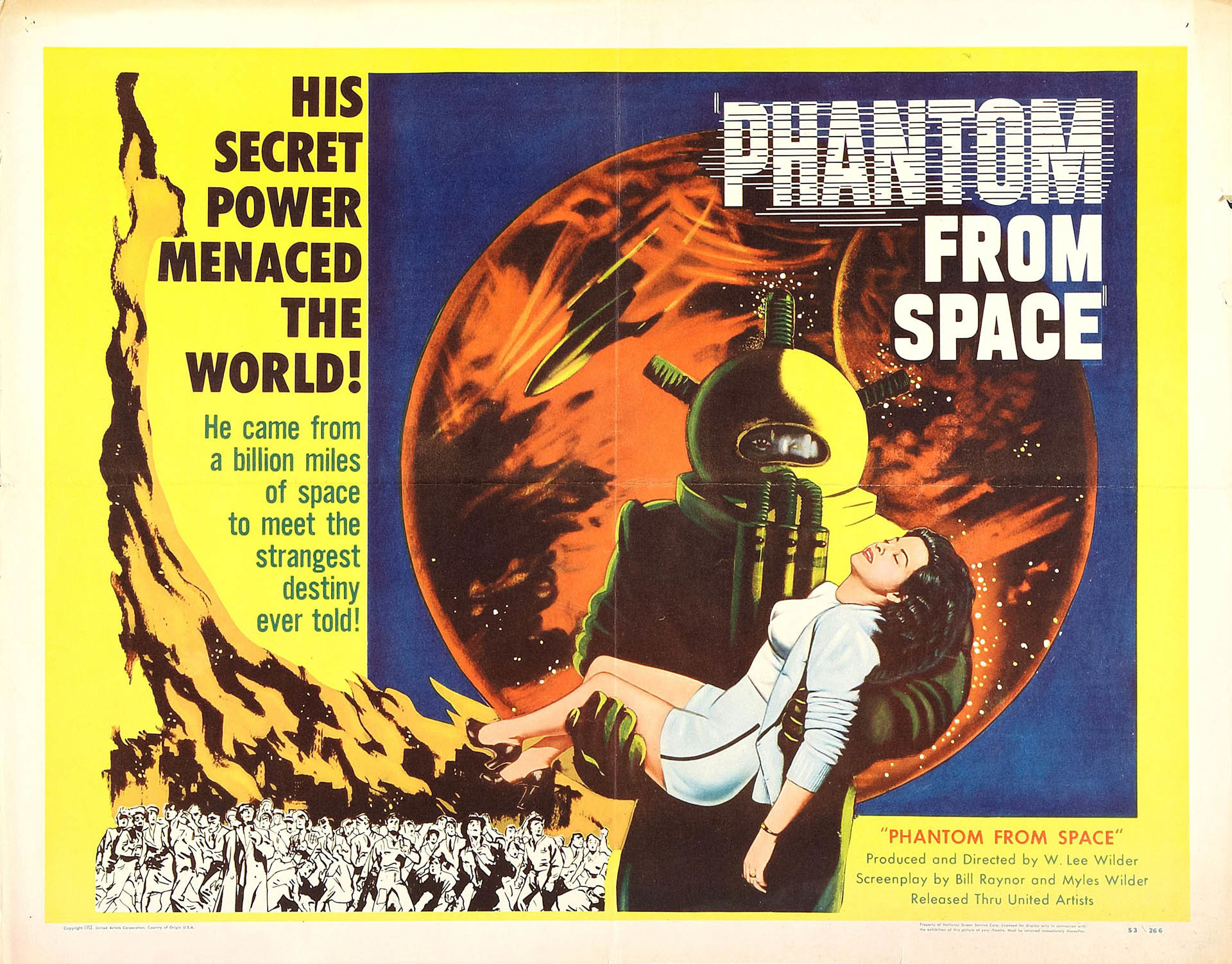 1920x1503 Phantom From Space - Wallpaper Image featuring 1950s B Movie Posters