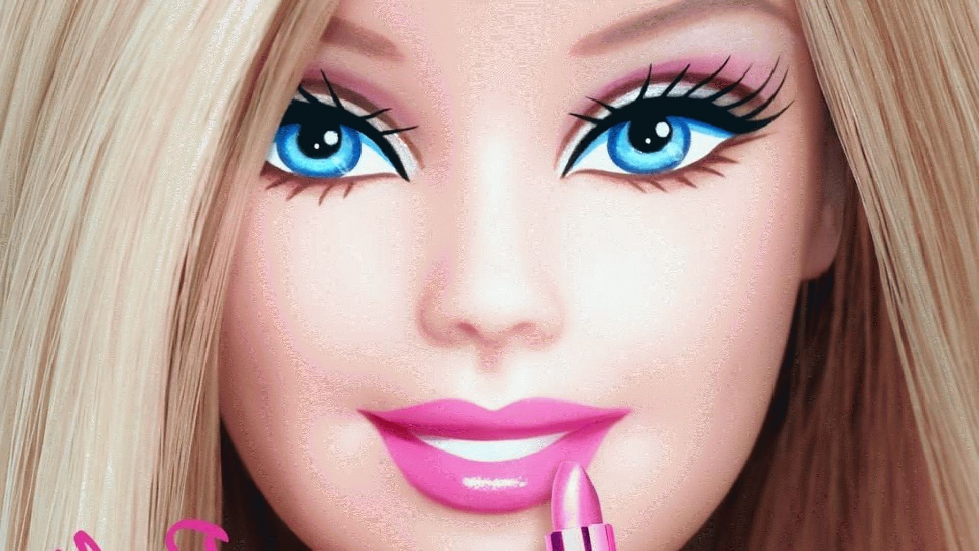 1920x1080 Barbie Cute Face Wallpaper HD High Resolution Wallpaper Full Size