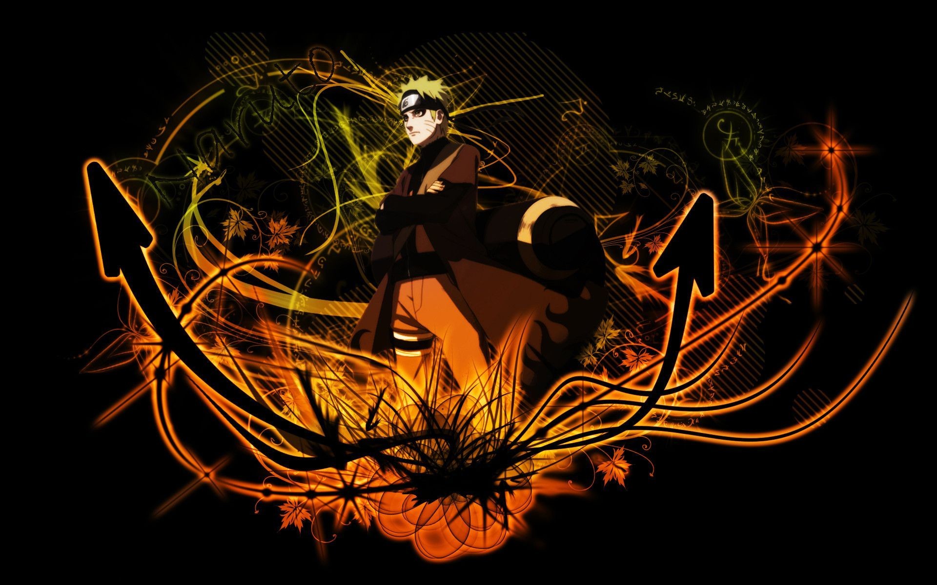 1920x1200 Stand up Naruto Shippuden Anime HD Desktop PC Wallpapers Picture Wallpaper