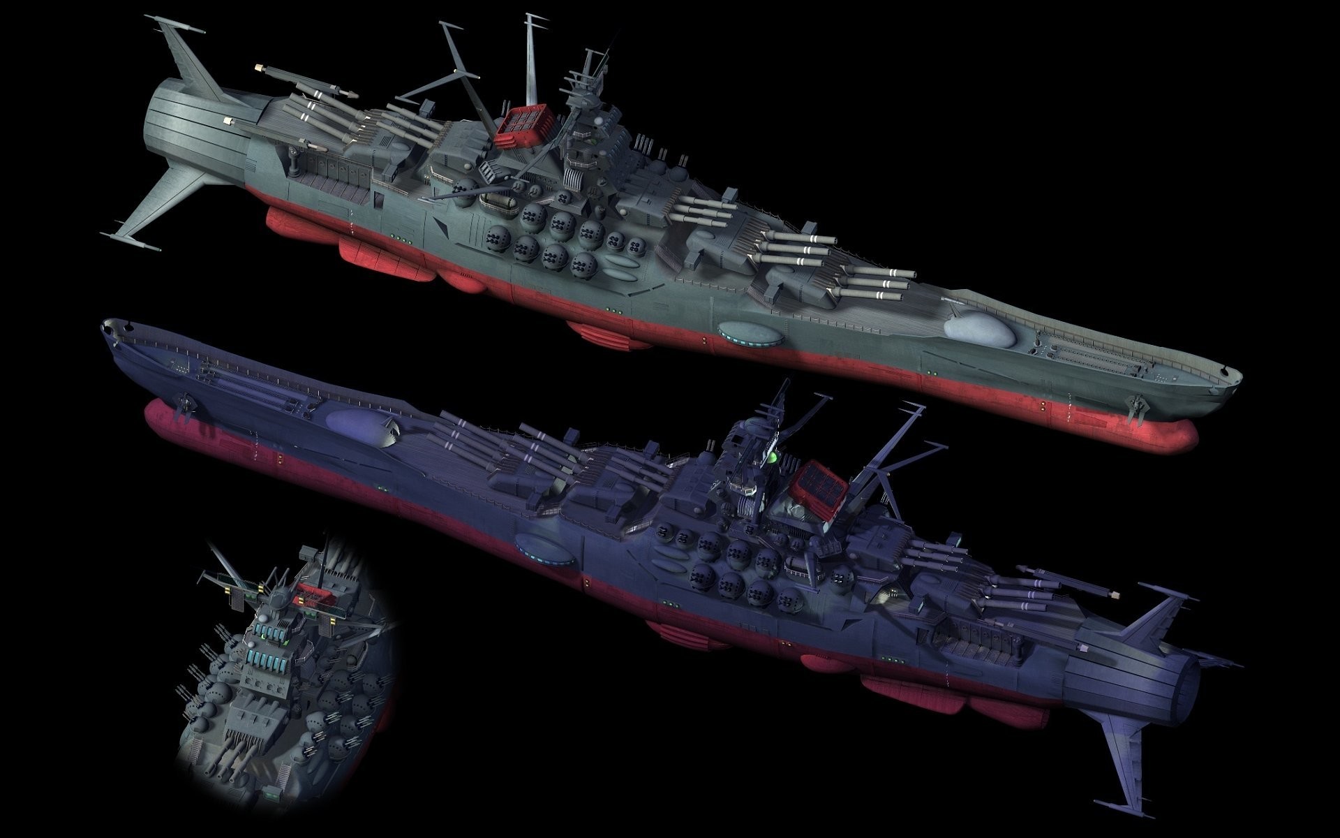 1920x1200 Sci Fi - Battleship Yamato Wallpaper