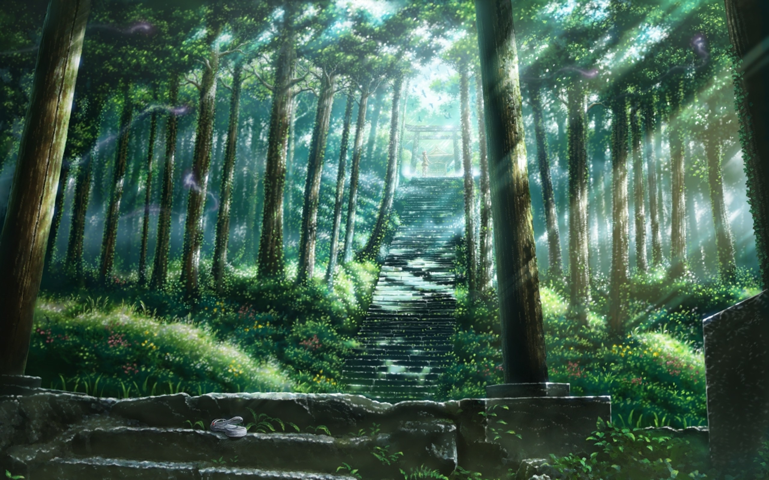 80 Anime Forest HD Wallpapers and Backgrounds