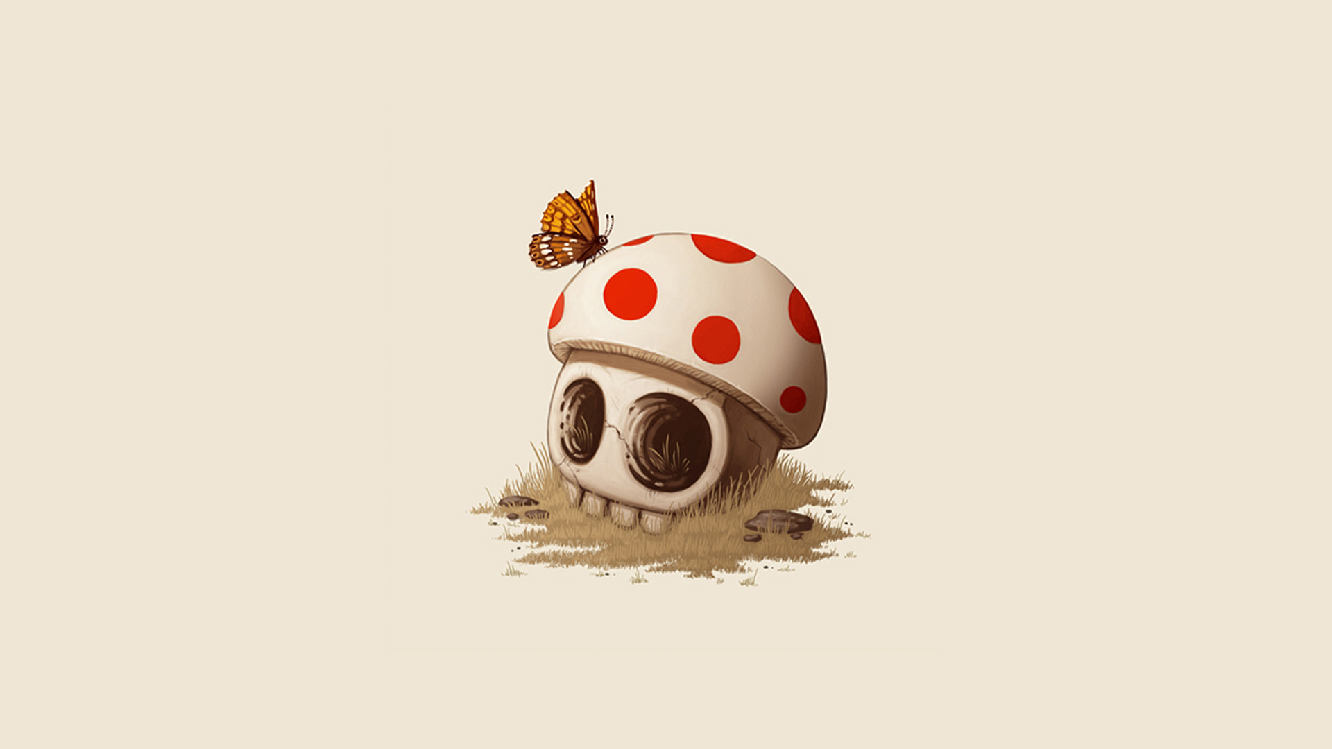 1920x1080 Fan-art Mushroom Head Nintendo Super Mario Video Games