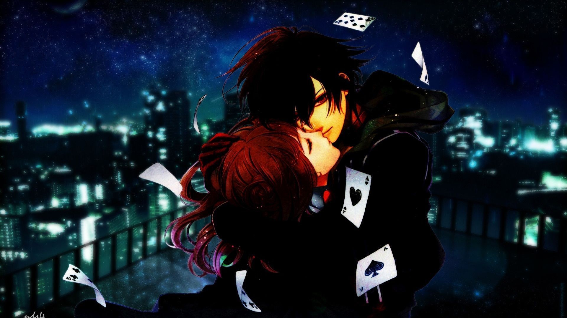 Anime Kiss Wallpapers - Top Free Anime Kiss Backgrounds - WallpaperAccess