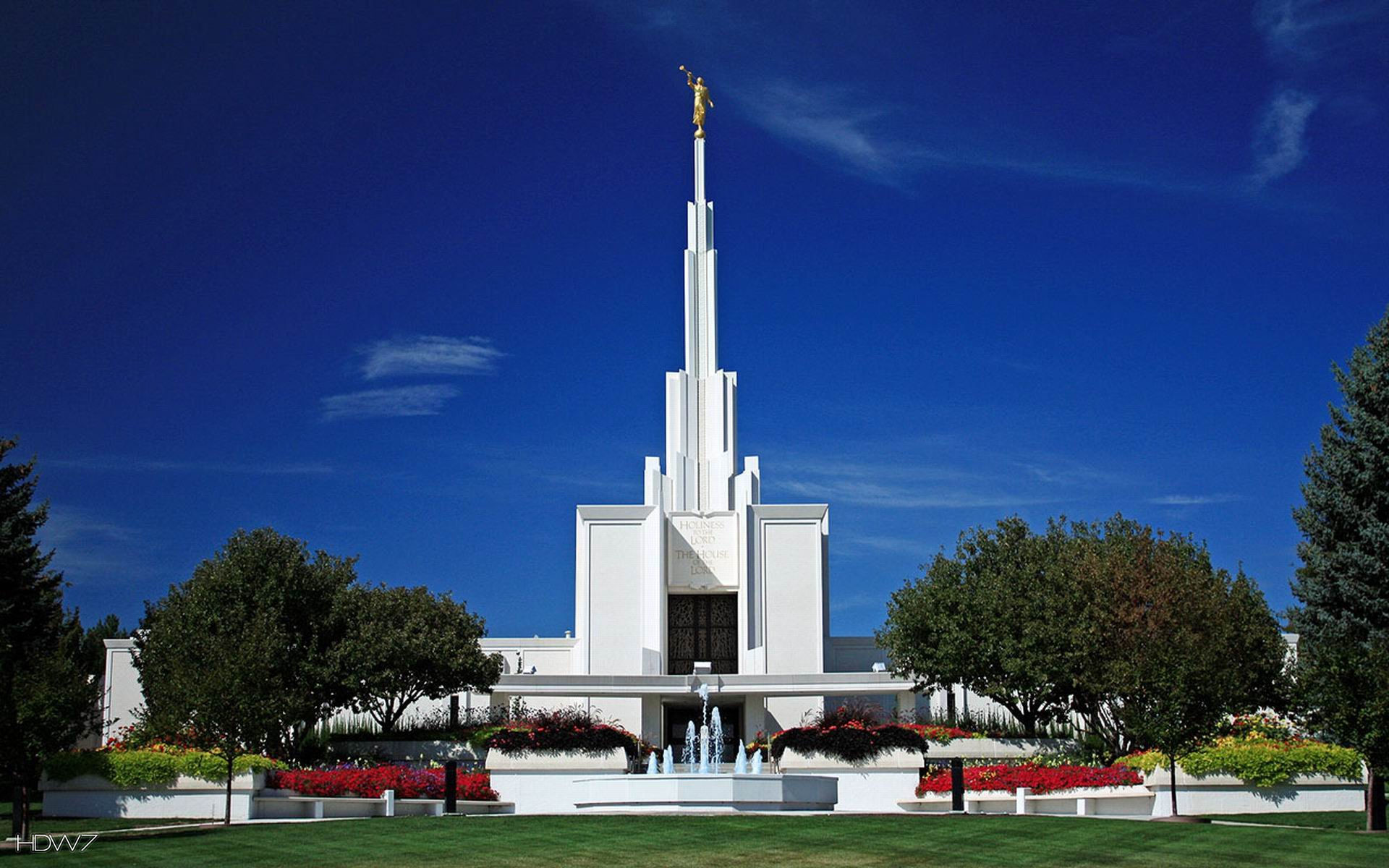 1920x1200 denver mormon temple 