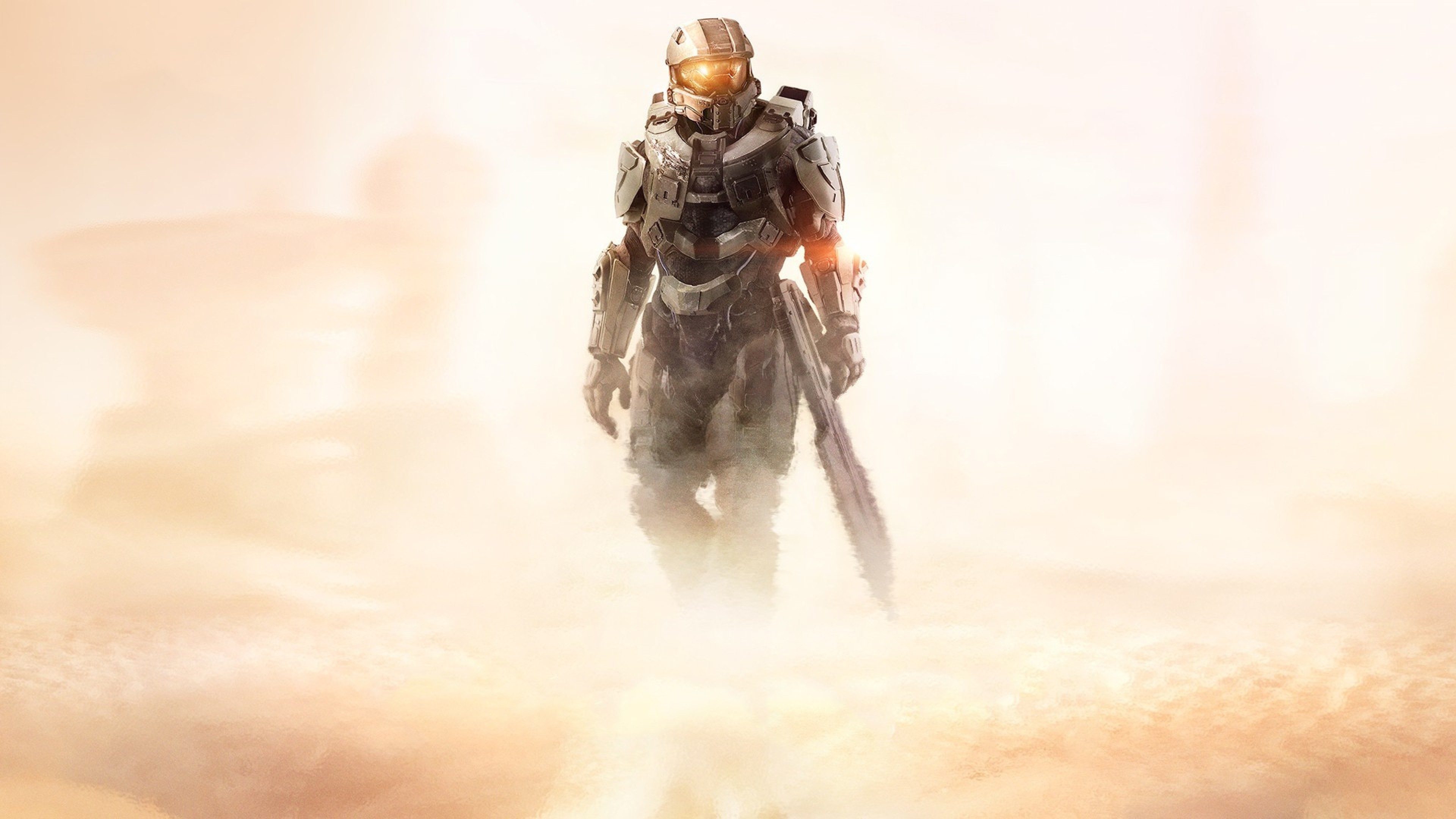 3840x2160 Preview wallpaper halo 5, guardians, master chief, john, halo 