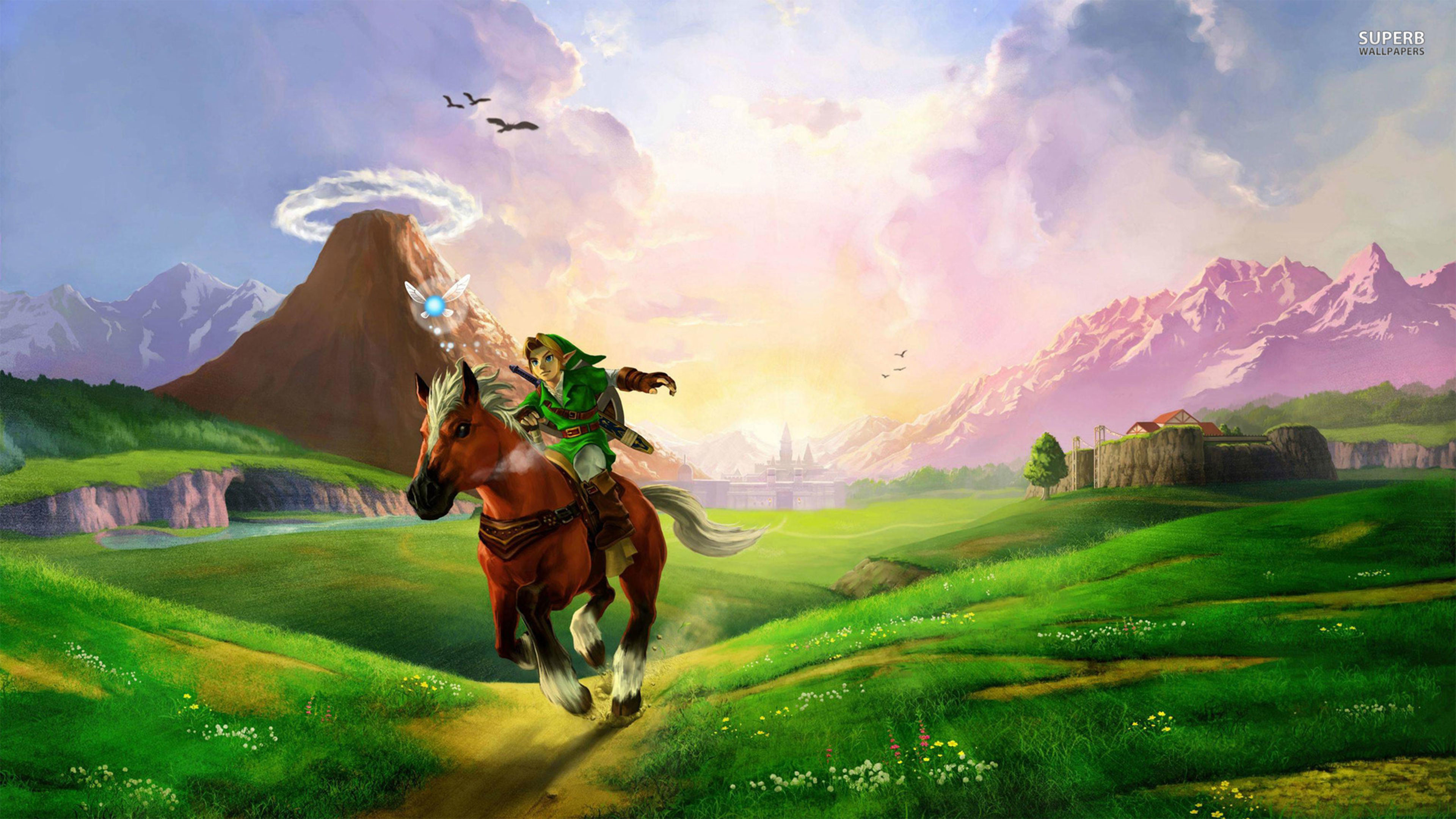 3840x2160 The Legend of Zelda Twilight Princess HD 4K Wallpaper ...