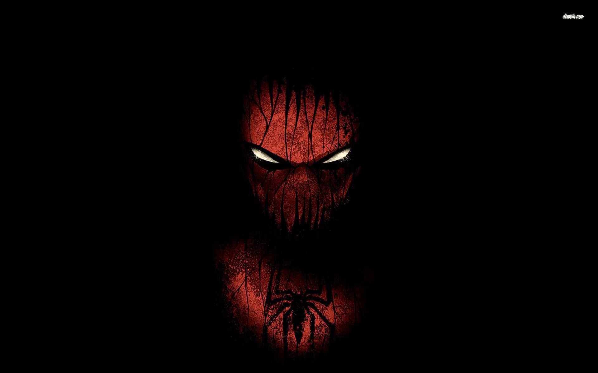 1920x1200 Found a cool spidey wallpaper, don't usually see him looking sinister,  thought I'd share ...