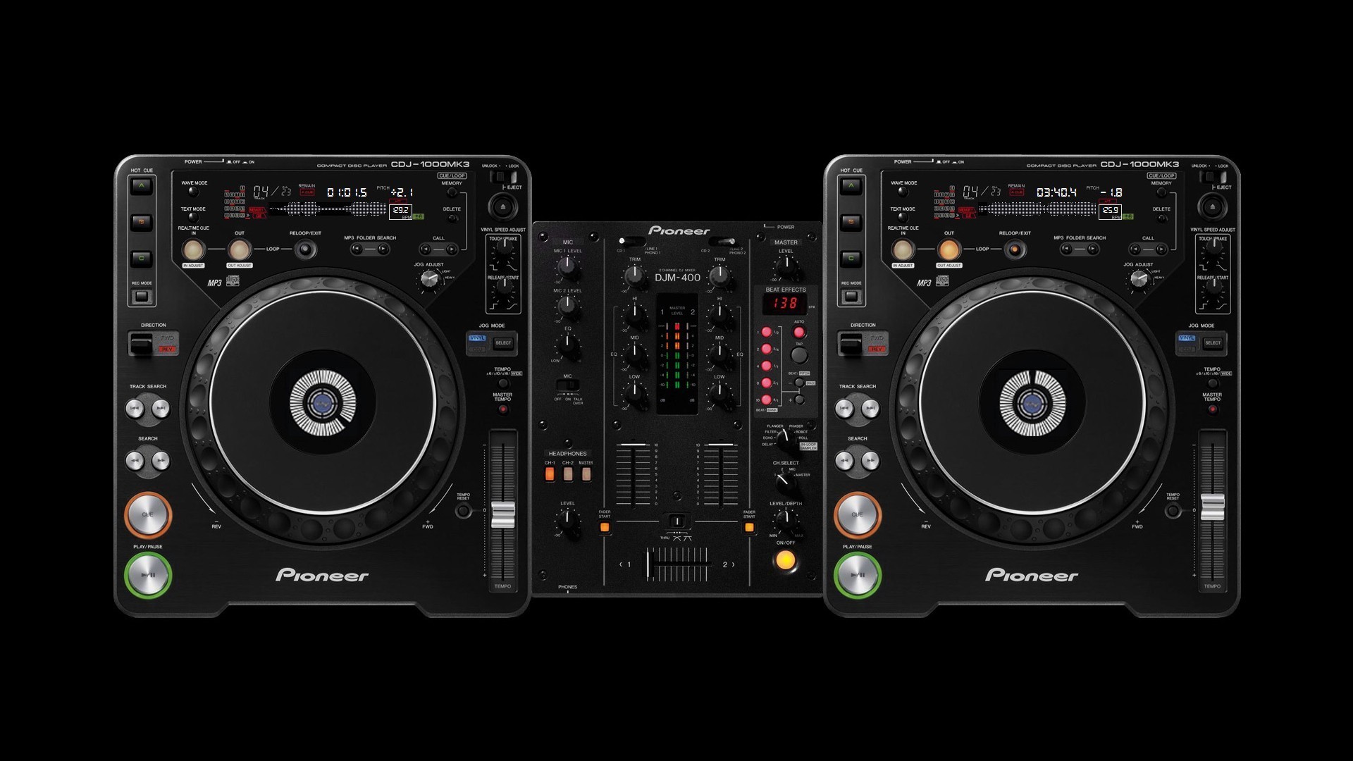 1920x1080 ... dj mixing consoles turntables black wallpapers hd desktop and ...