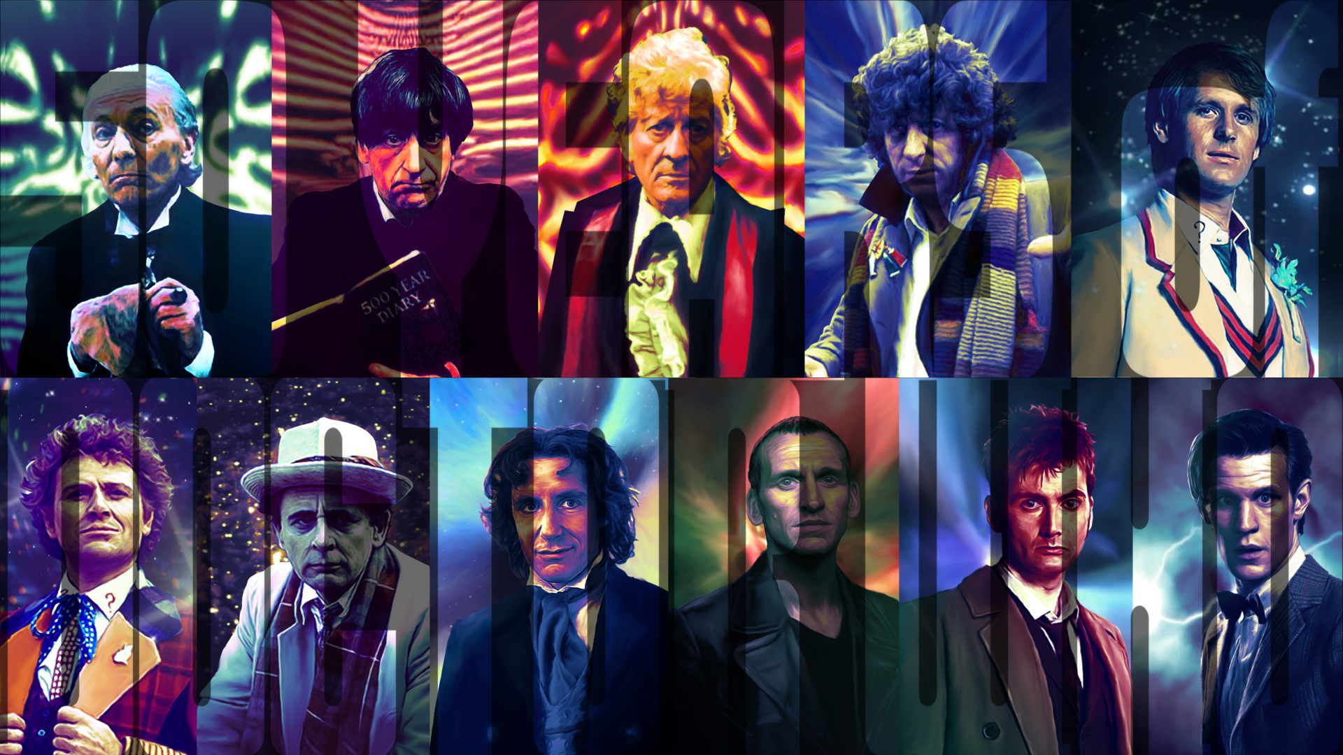 1920x1080 ... Doctor Who Wallpaper v2 by Elmic-Toboo