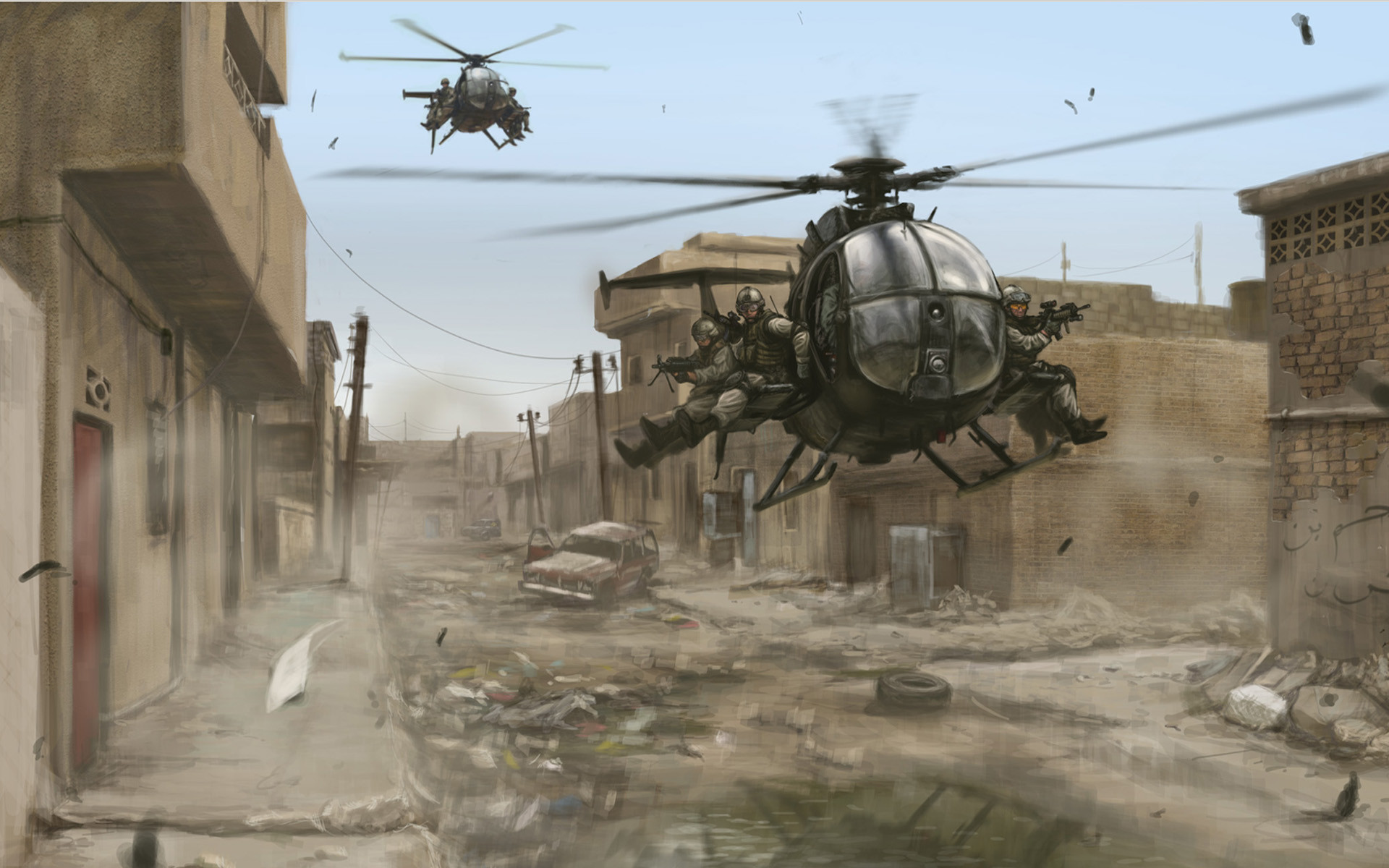 1920x1200 Pics Photos Helicopter Soldiers Military Wallpaper 