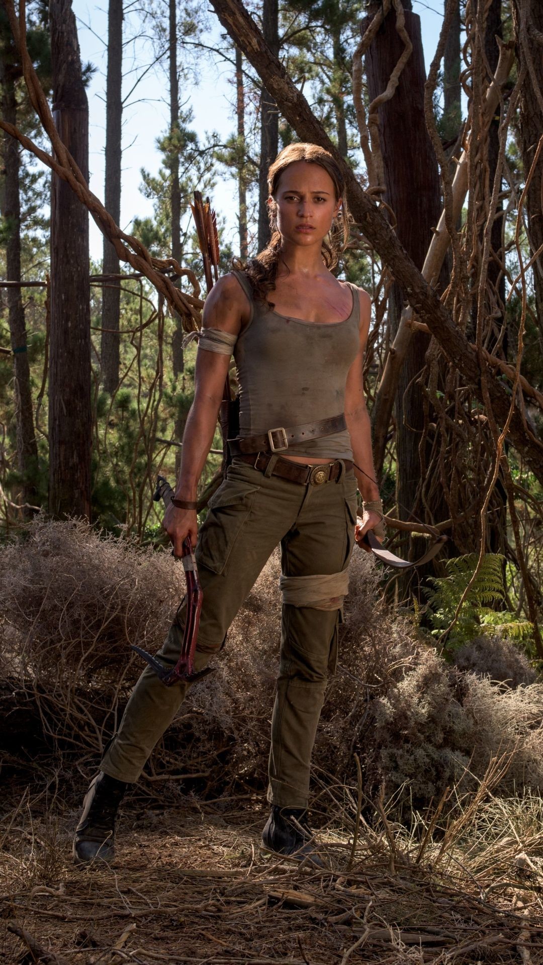 1080x1920 Movie Tomb Raider (2018) Tomb Raider Alicia Vikander Lara Croft Mobile  Wallpaper