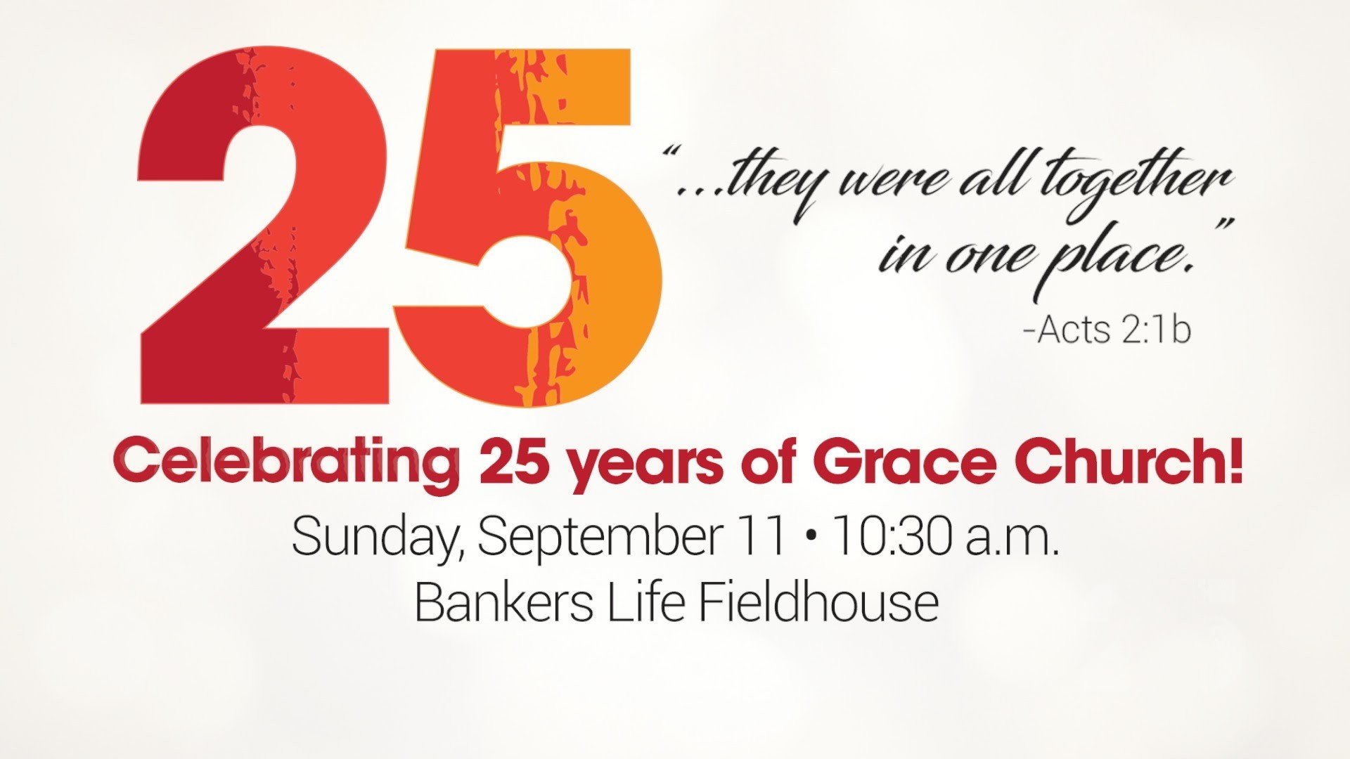 1920x1080 Grace Church 25th Anniversary Trailer