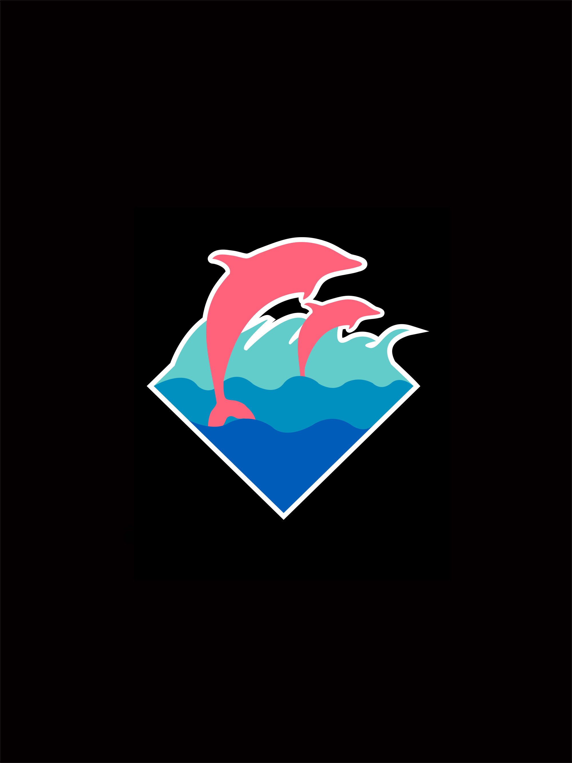 2000x2667 ... pink dolphin wallpapers ozon4life ...