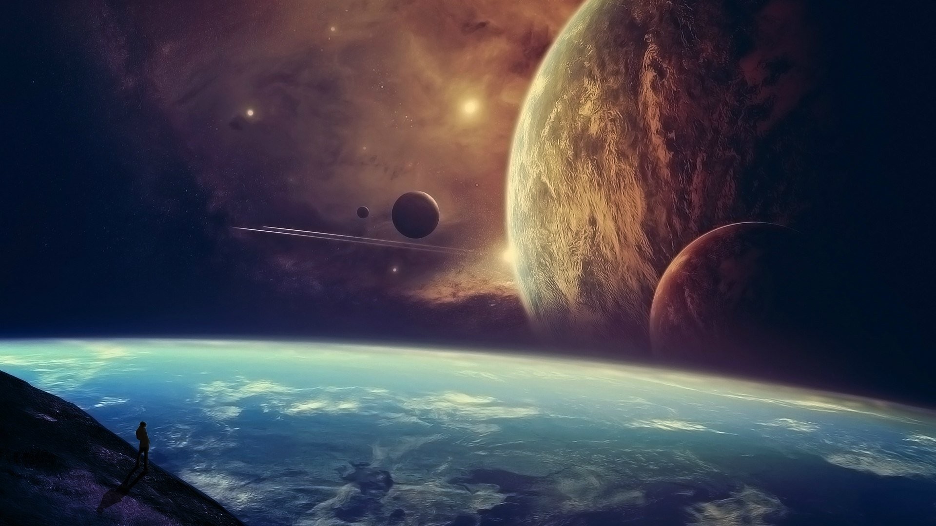 1920x1080 Nice Images Collection: Planetscape Desktop Wallpapers