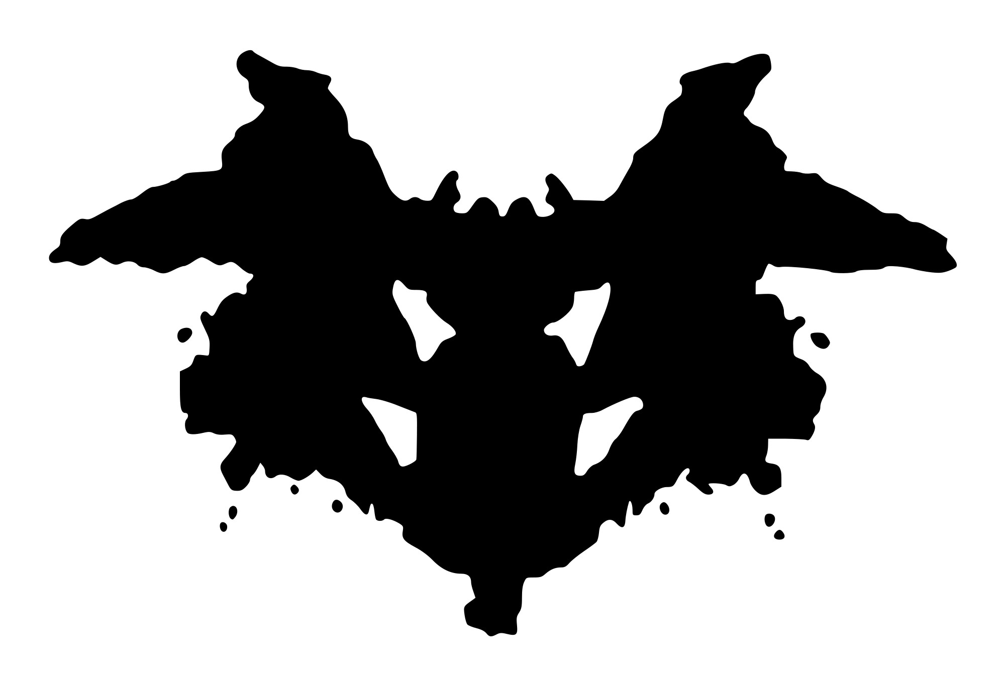 2000x1354 Ink blot test - Wikipedia Mark Nicholas' hyperbolic Rorschach ...