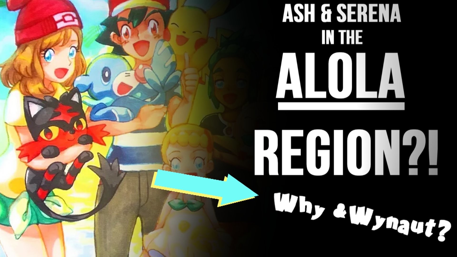 1920x1080 á¦â¥âªâ« Ash & Serena in ALOLA?! // Pokemon Sun & Moon Anime Amourshipping  Discussion/Theoryá¦â¥âªâ« - YouTube