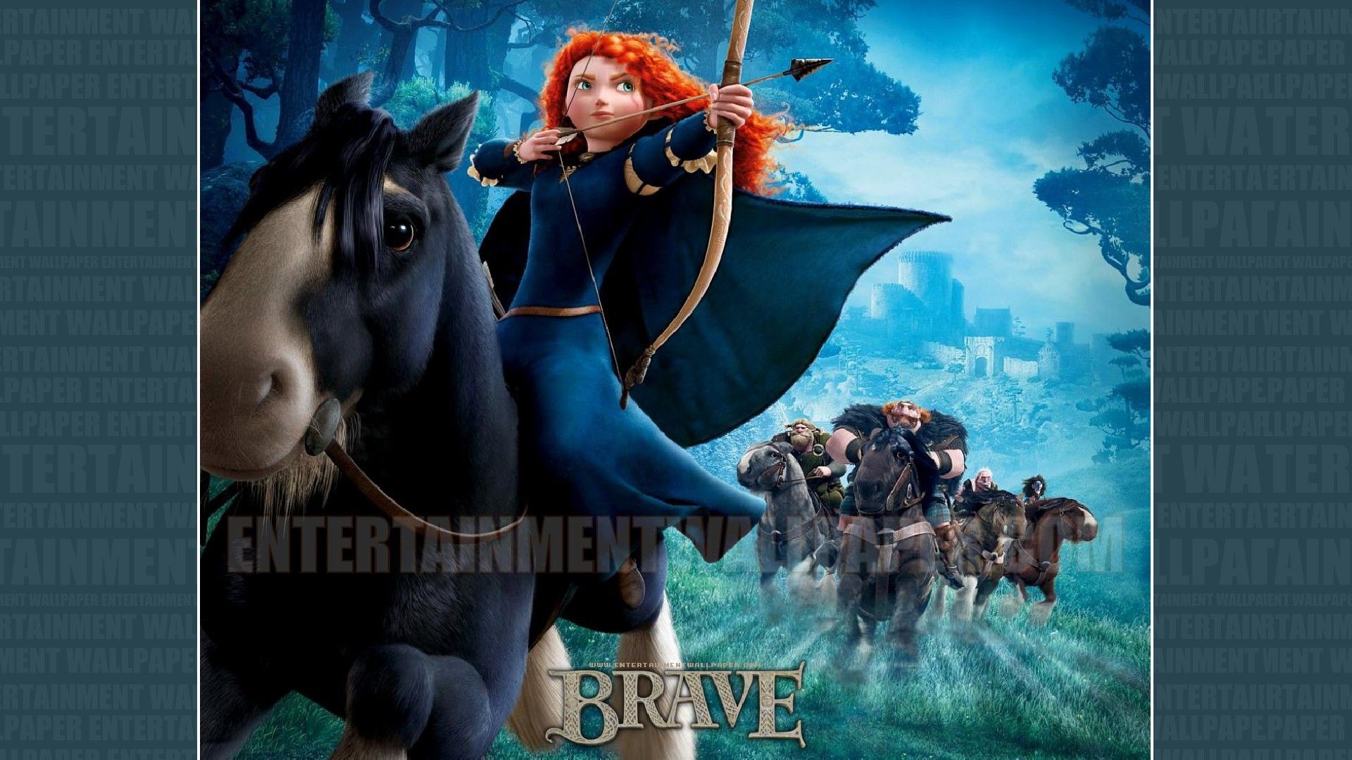 1920x1080 Brave Wallpaper - Original size, download now. Princess Merida, Brave Disney,  Disney
