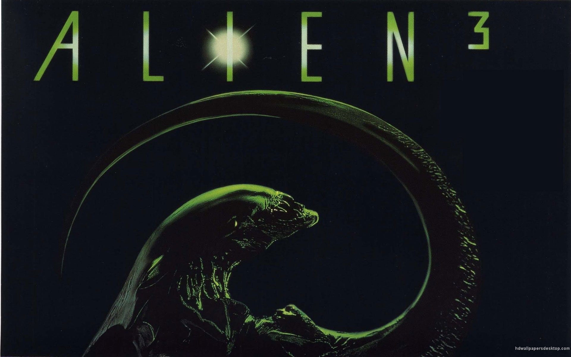 1920x1200 Alien 3 Movie Poster