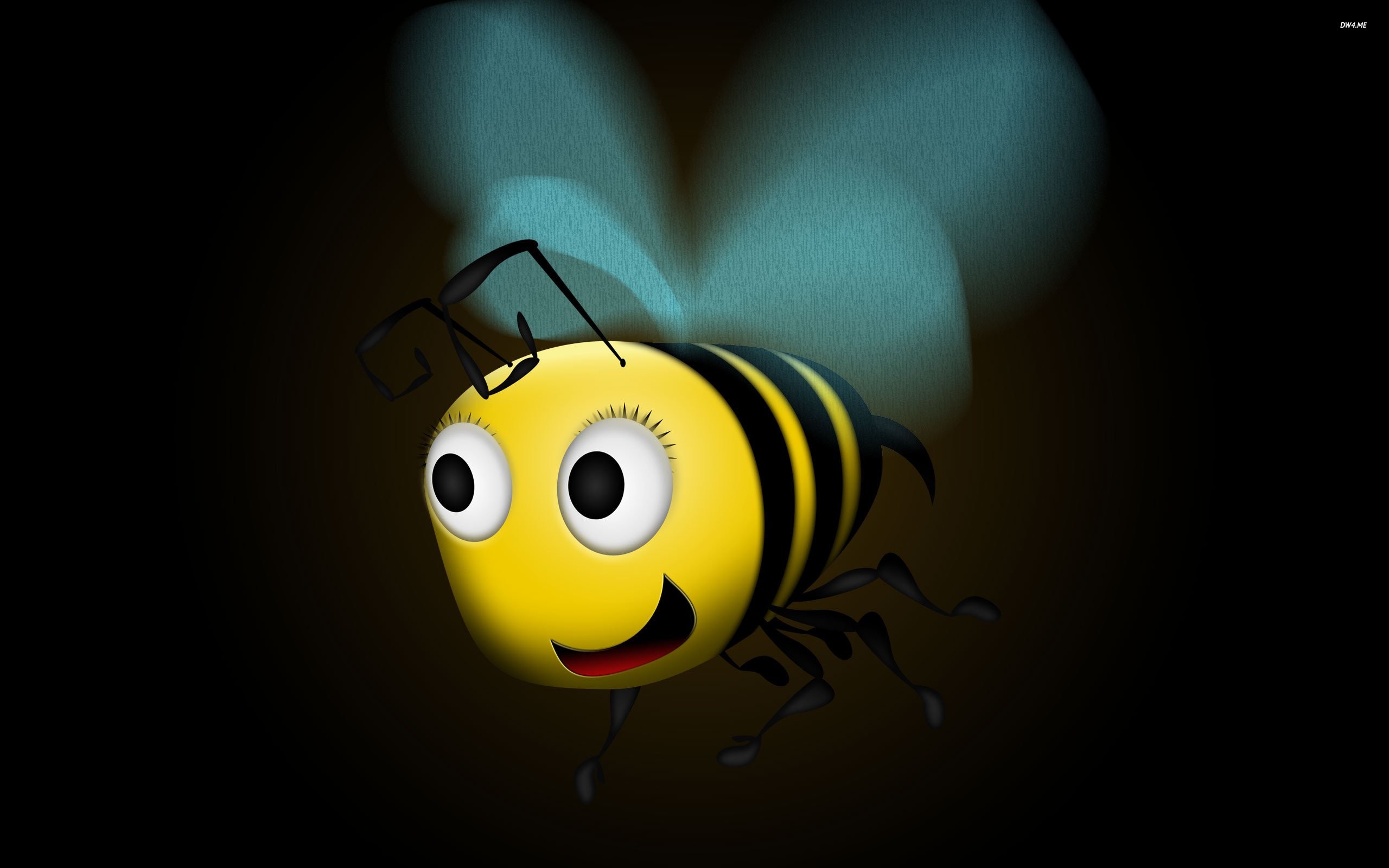 2560x1600 Flying Honey Bee