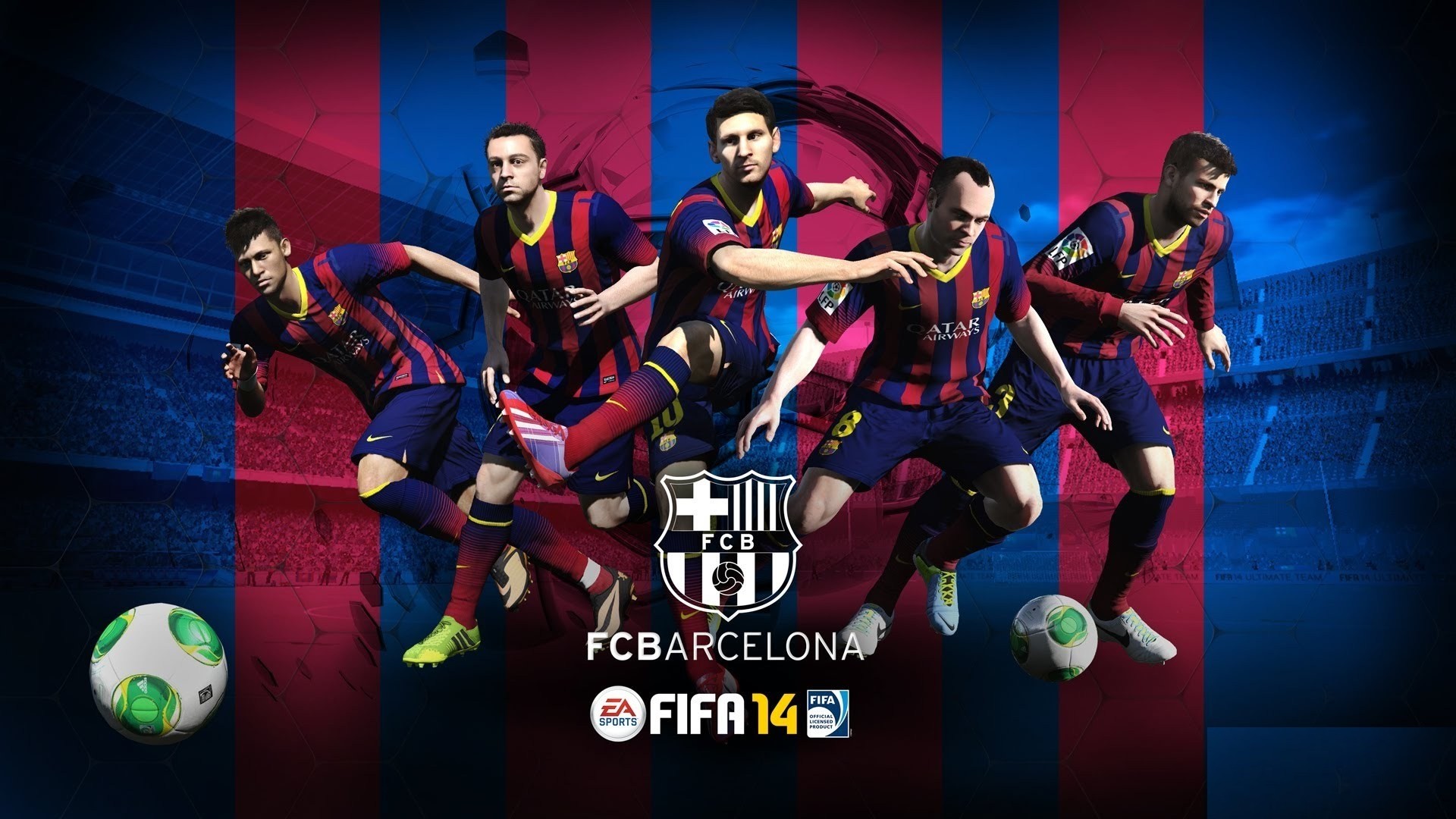 1920x1080 Net FC Barcelona Wallpapers HD | PixelsTalk.