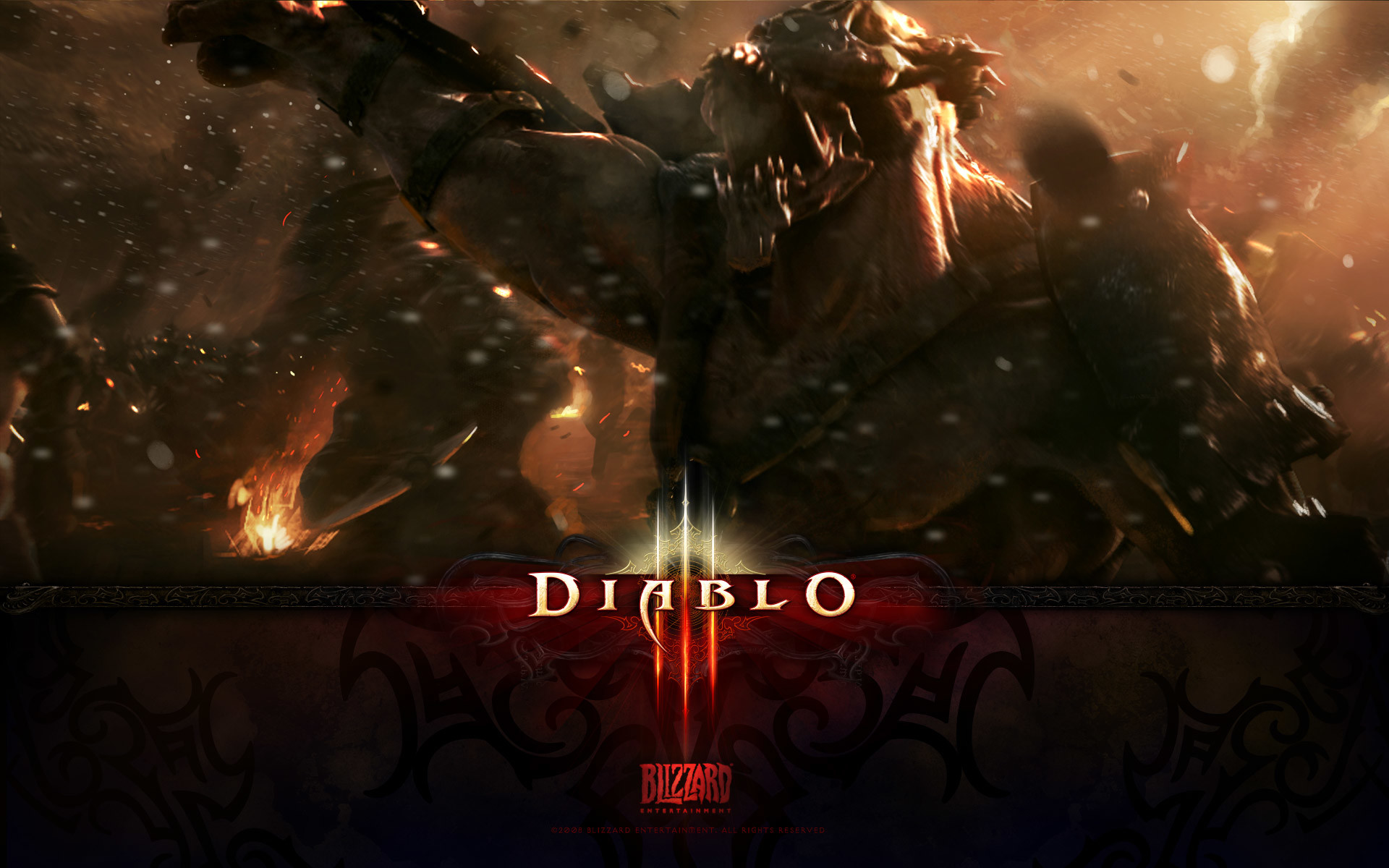 1920x1200 Diablo 3 Monster Wallpaper