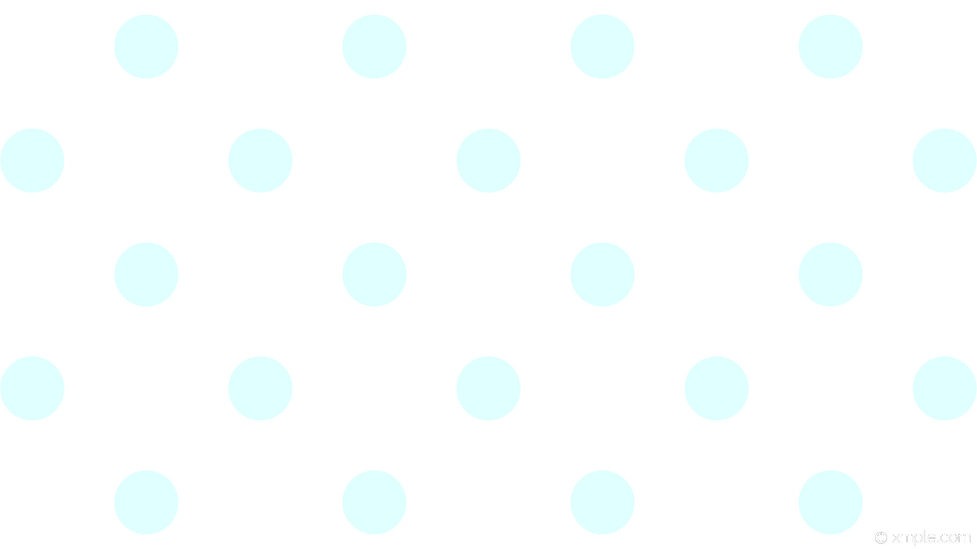 1920x1080 wallpaper white polka dots blue spots light cyan #ffffff #e0ffff 135Â° 126px  317px