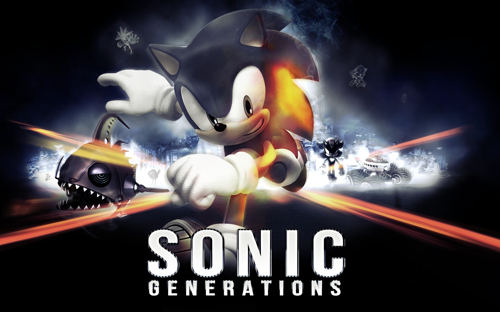 1920x1200 stay cool with Sonic and Shadow images sonic generations battle field HD wallpaper  and background photos