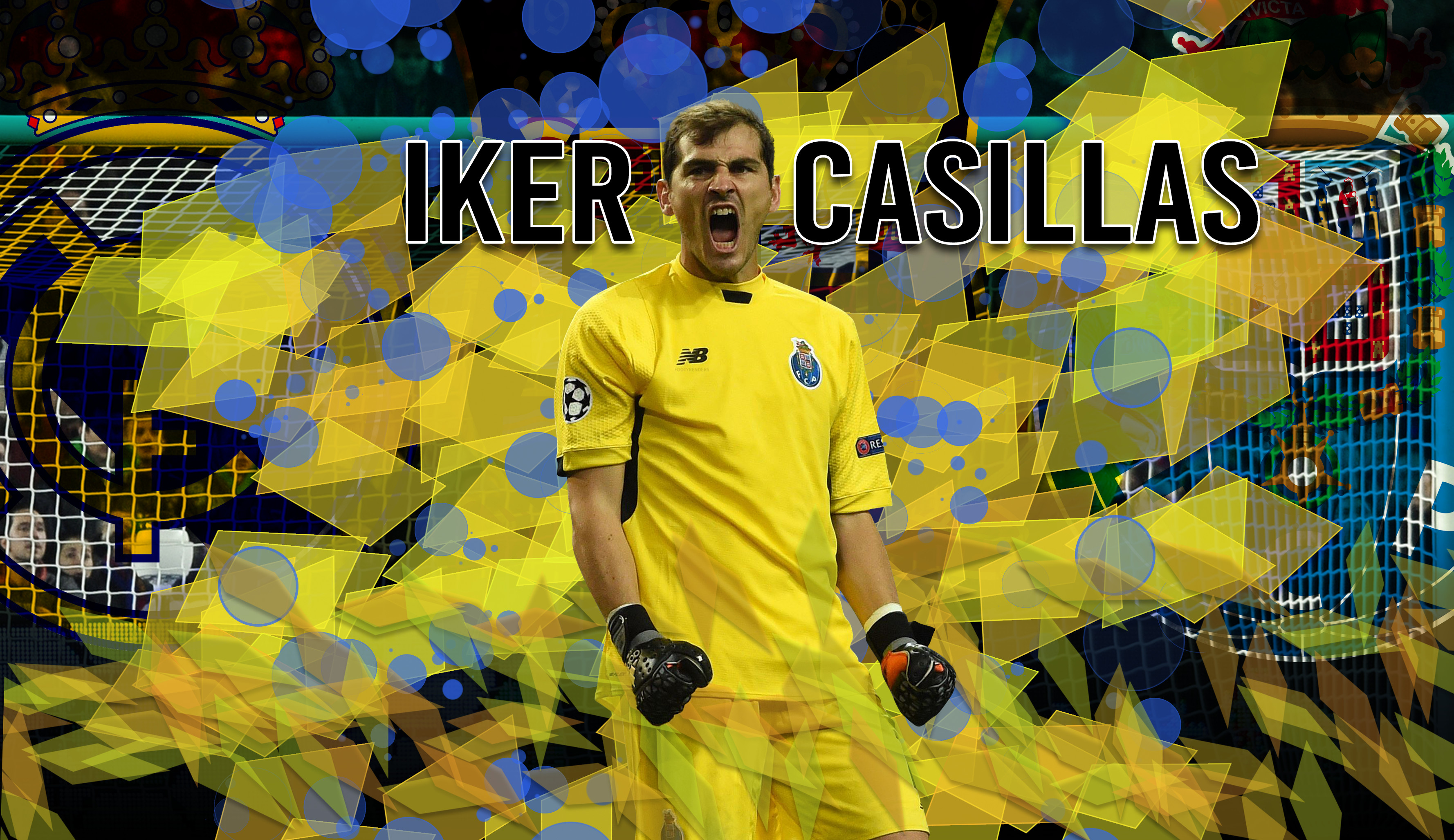 3556x2055 ... Iker Casillas - Porto - WallPaper - 2017 by Leonel350