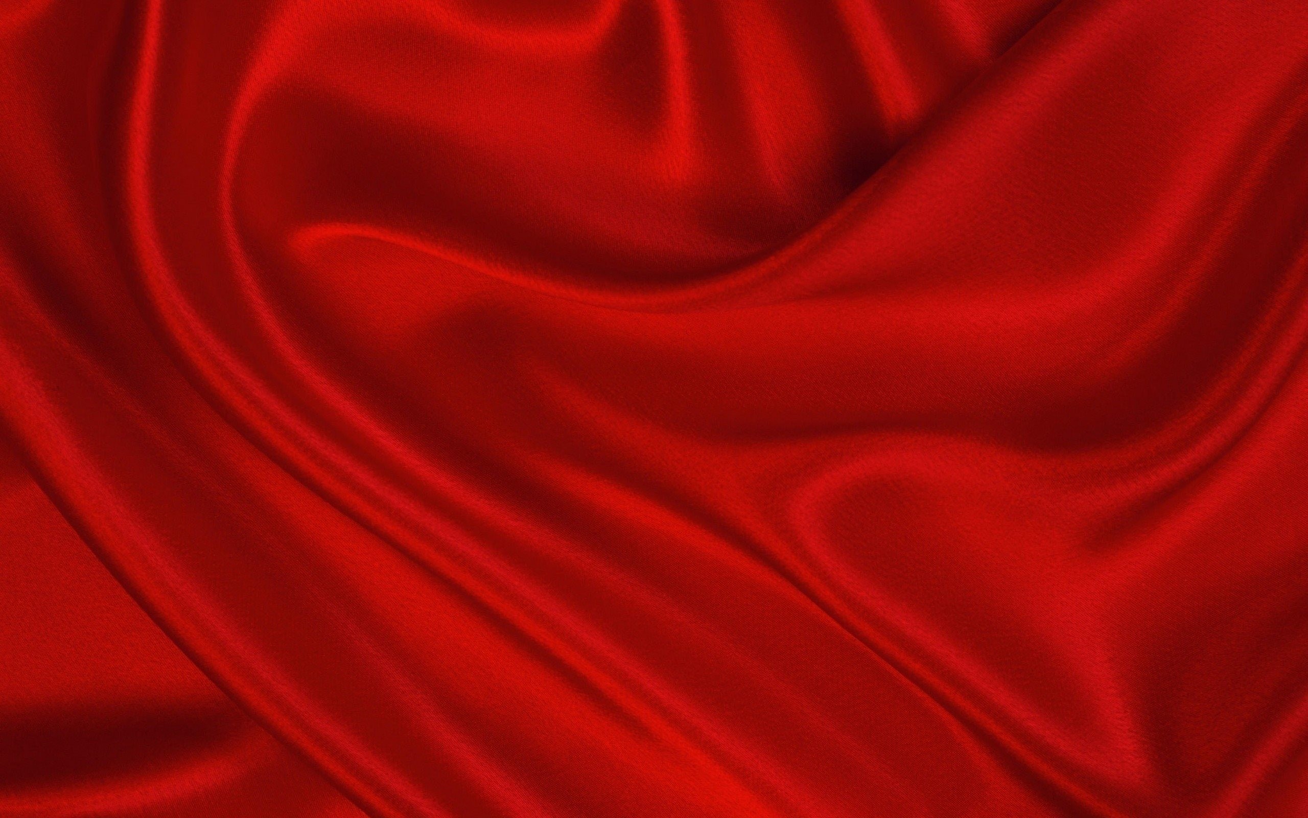 2560x1600 Download wallpapers red silk, red fabric, satin, chervona loom for desktop  with resolution . High Quality HD pictures wallpapers