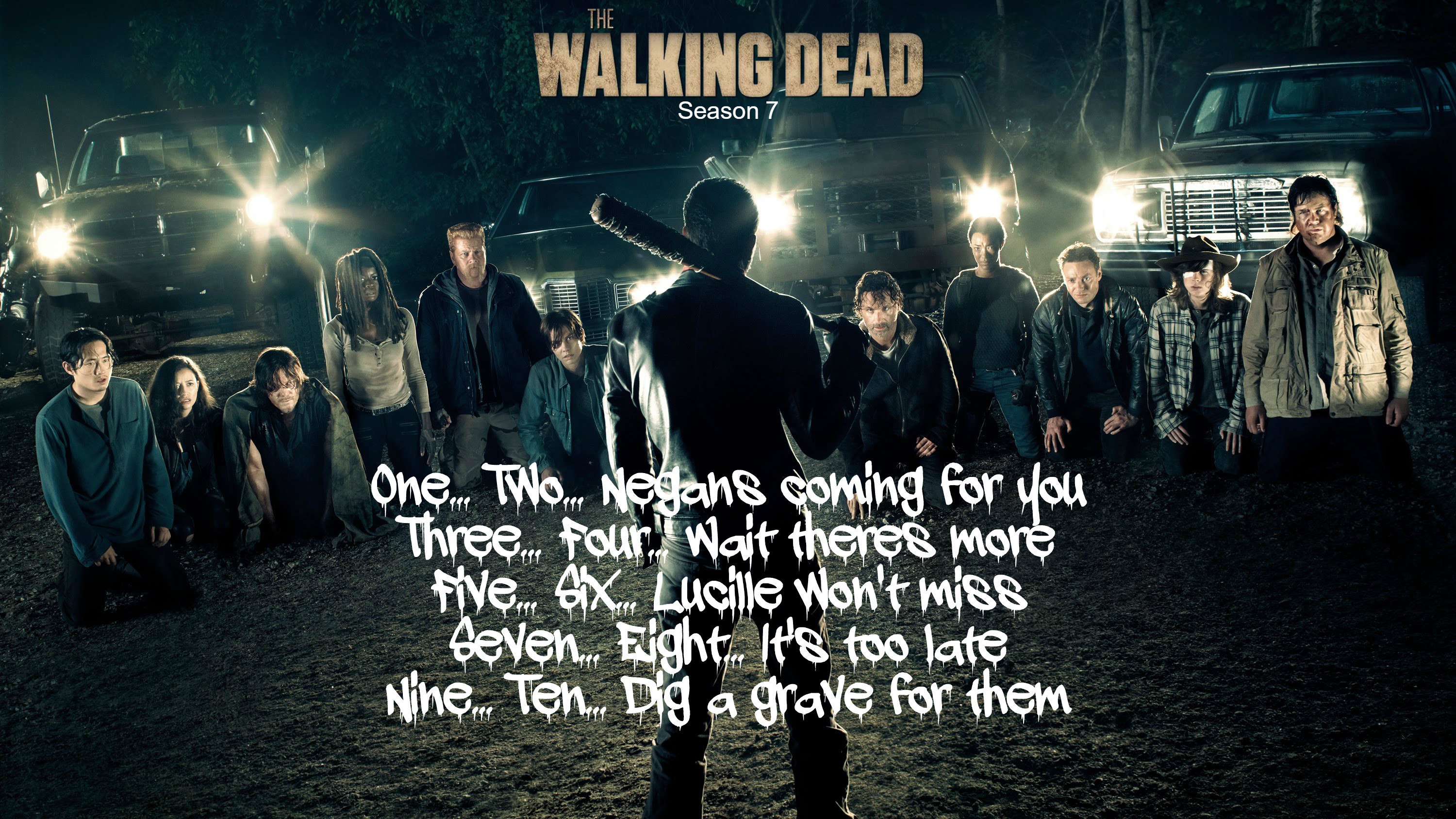 3000x1688 Negan The Walking Dead Â· HD Wallpaper | Background Image ID:724763
