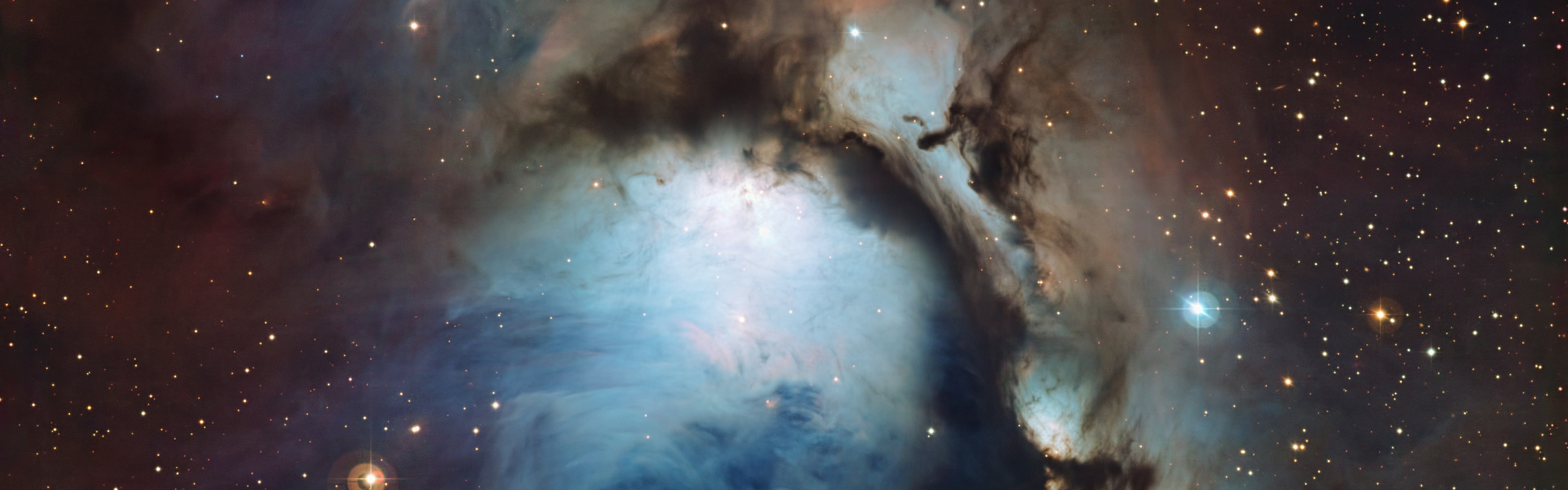 3840x1200 wallpaper.wiki-Blue-Hole-Nebula-Panoramic-Wallpaper-PIC-