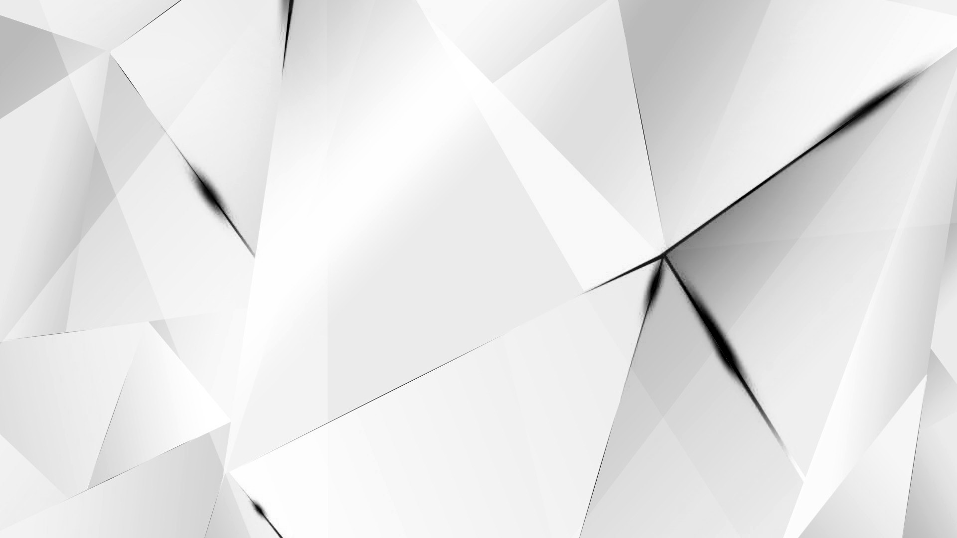 1920x1080 ... Wallpapers - Black Abstract Polygons (White BG) by kaminohunter